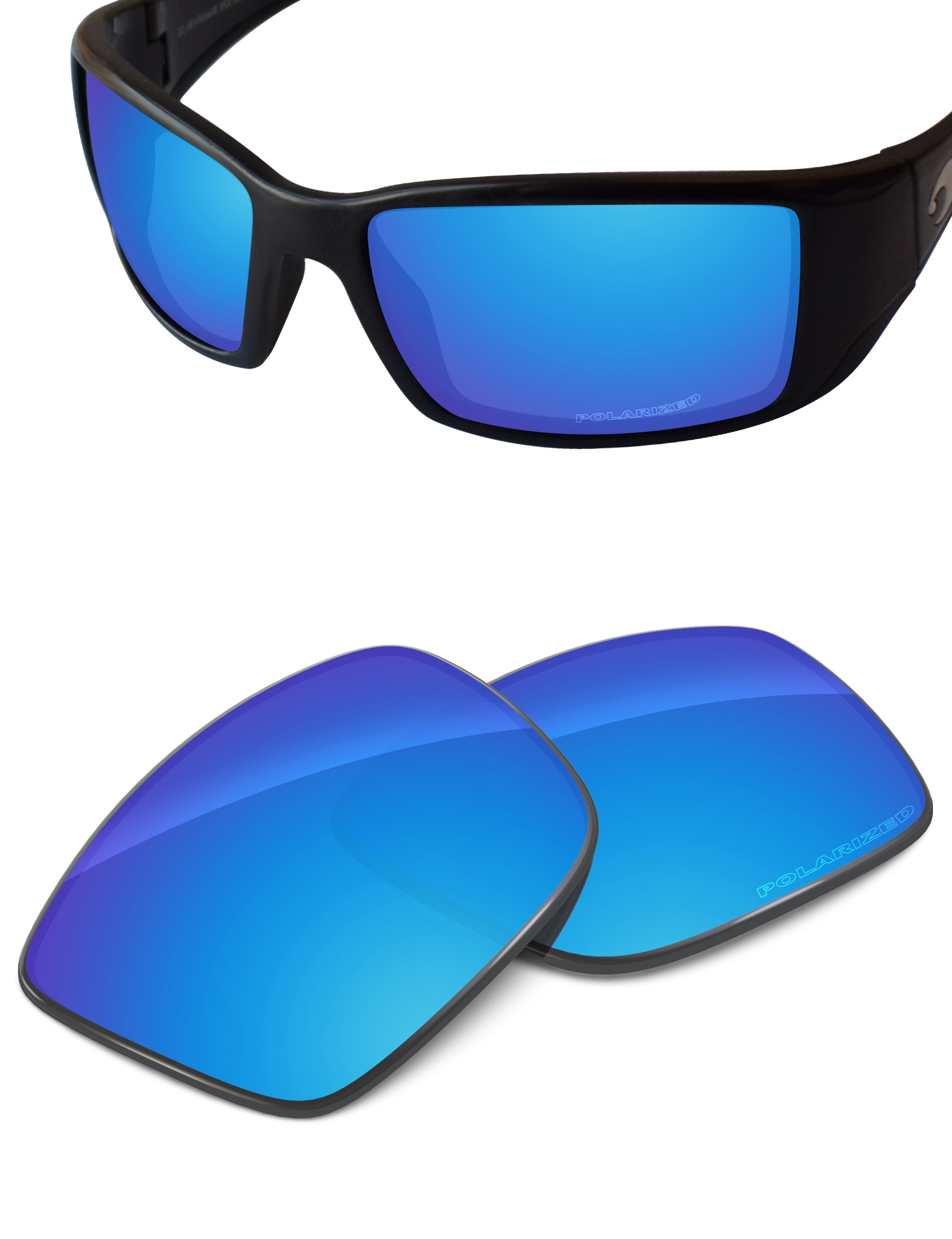 Sky Blue FlashMirror™-Polarized