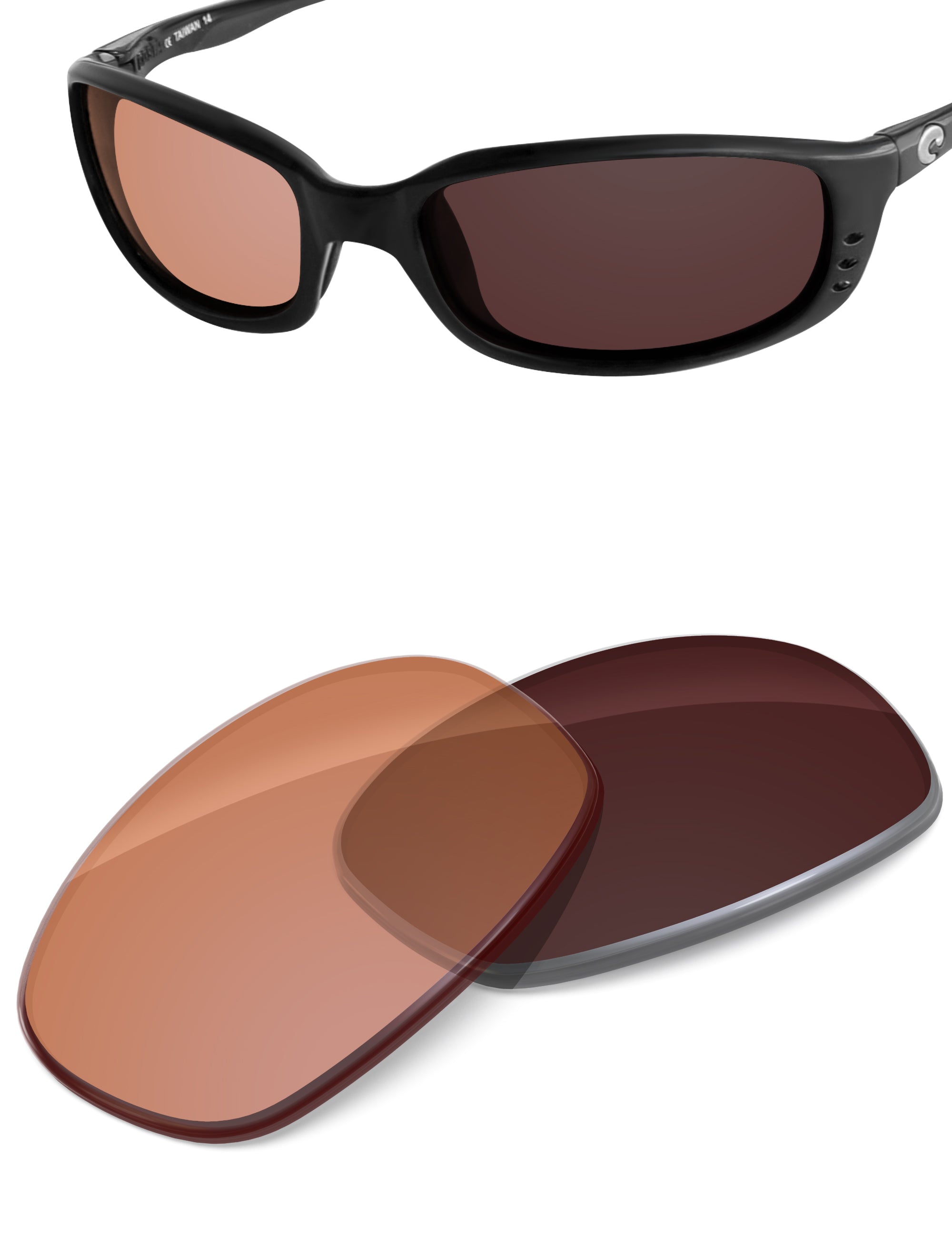 Orange Tint Photochromic-Non-Polarized