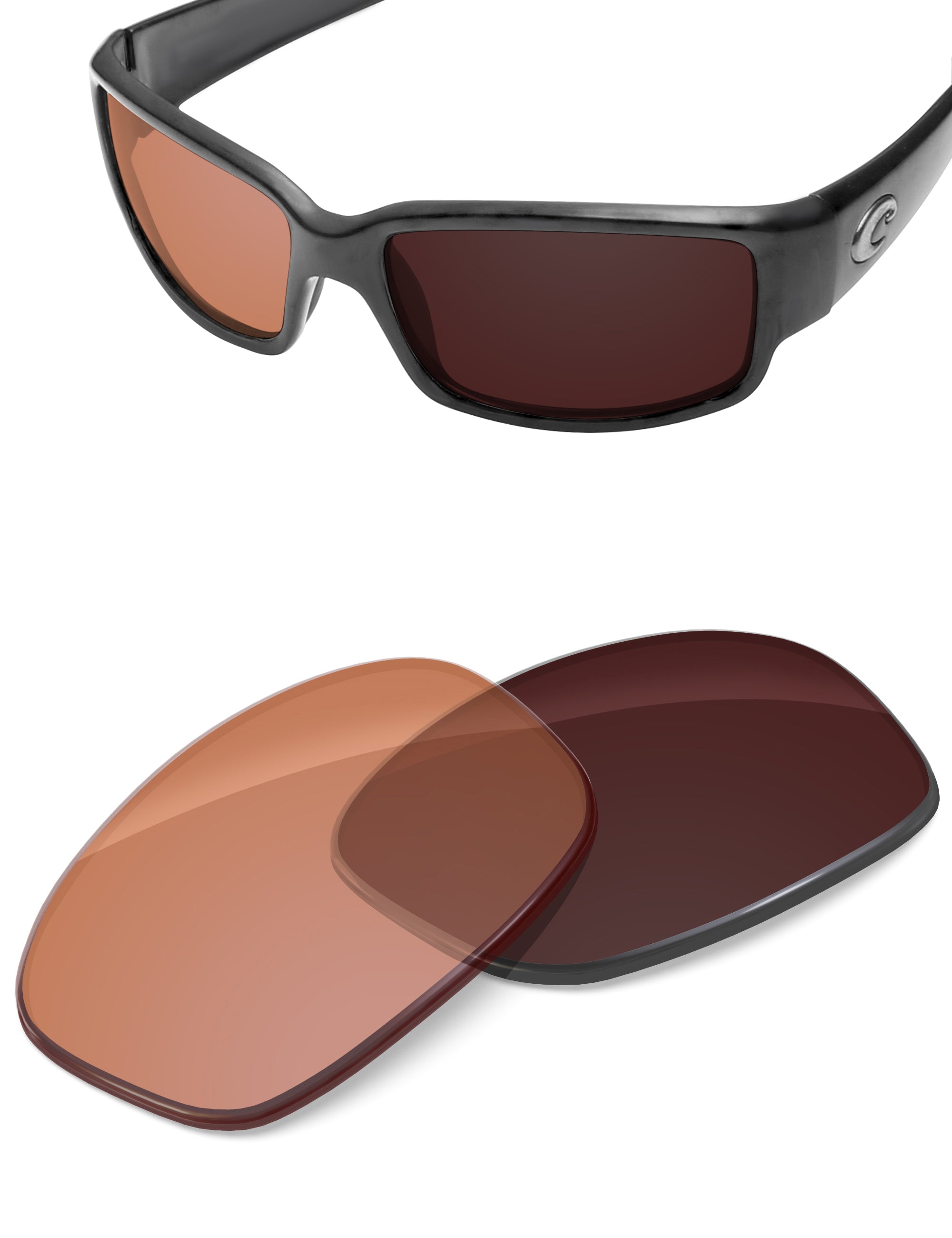 Orange Tint Photochromic-Non-Polarized