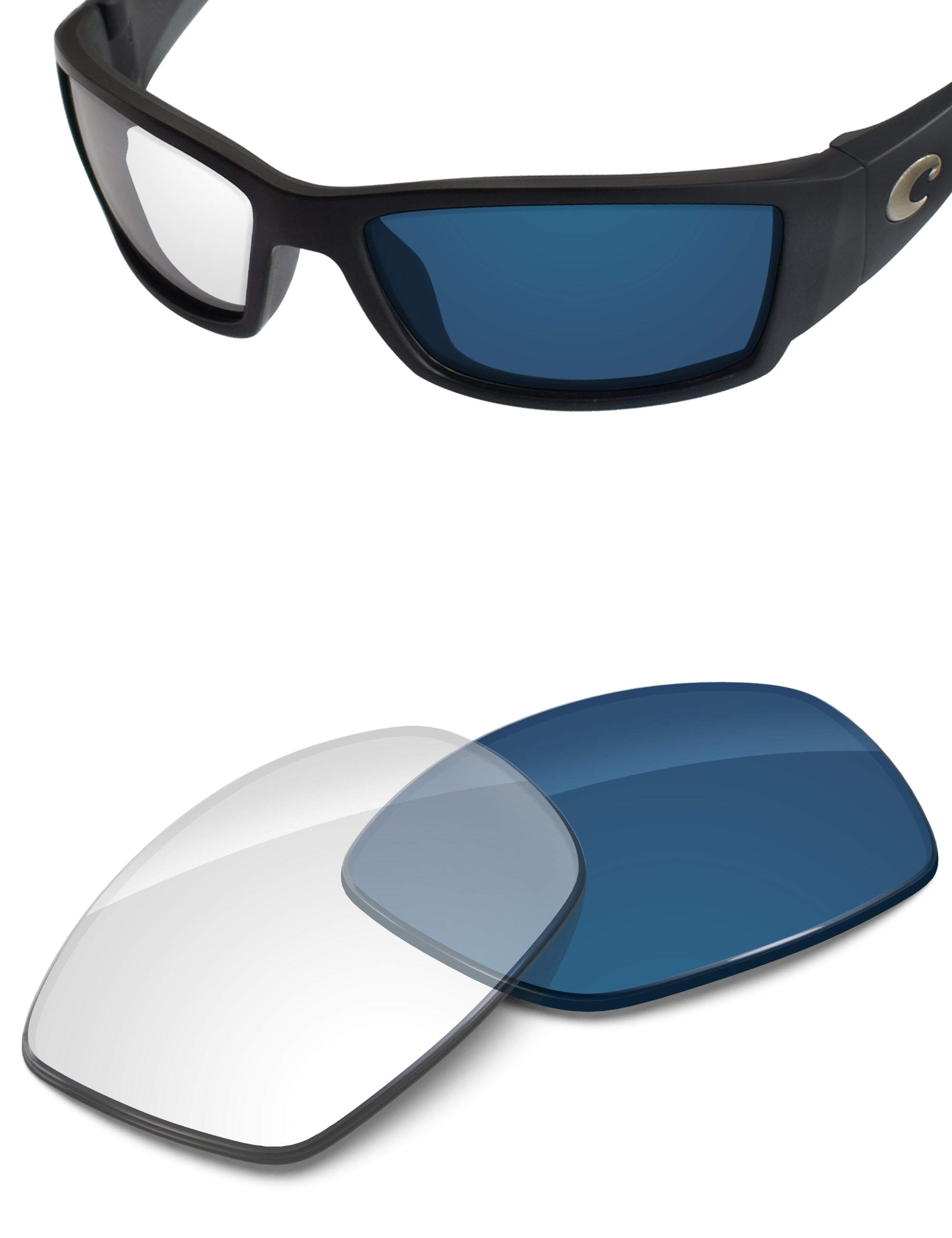 Adapt Blue Photochromic-Non-Polarized