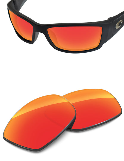 Fire Red FlashMirror™-Non-Polarized
