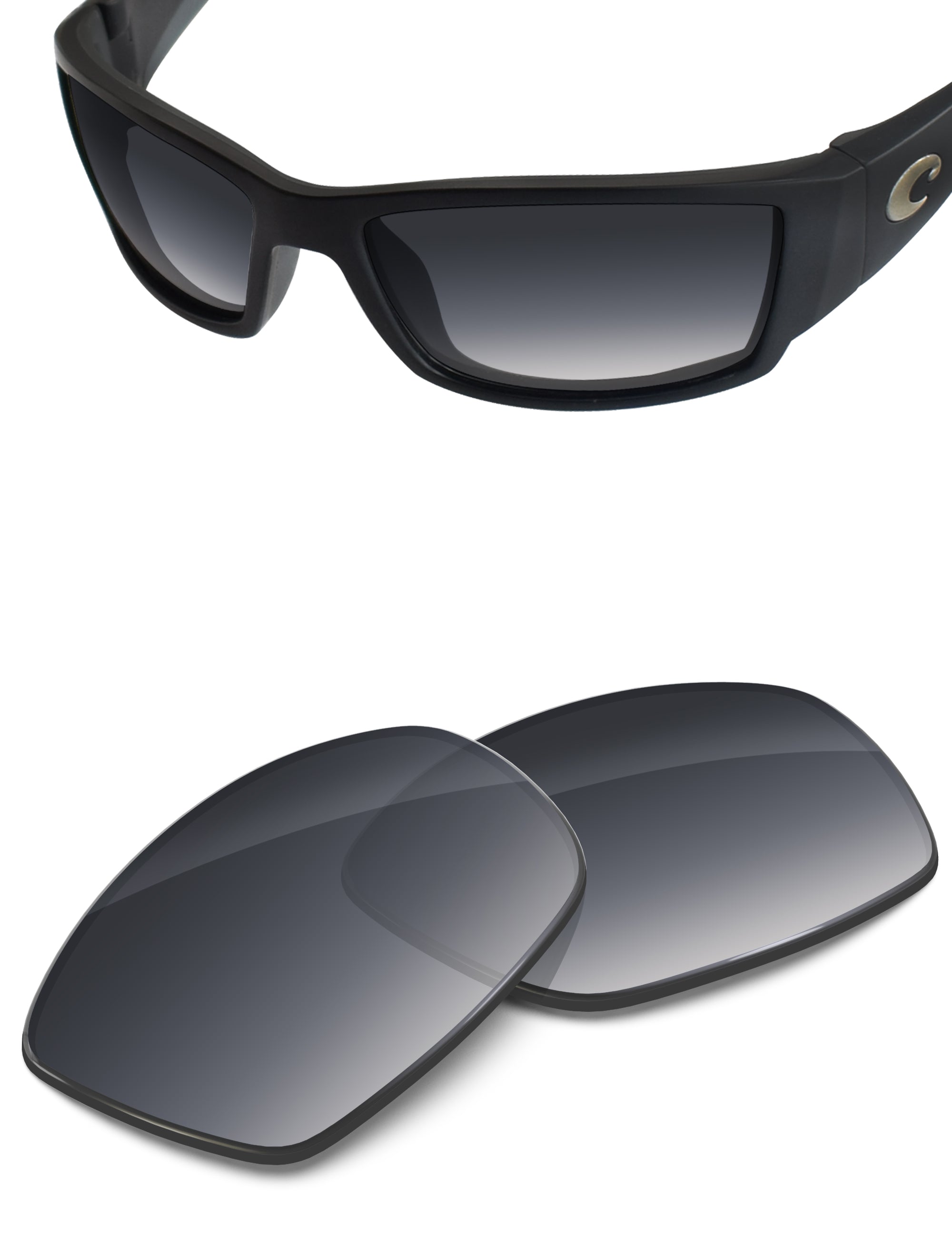 Gray Gradient-Non-Polarized