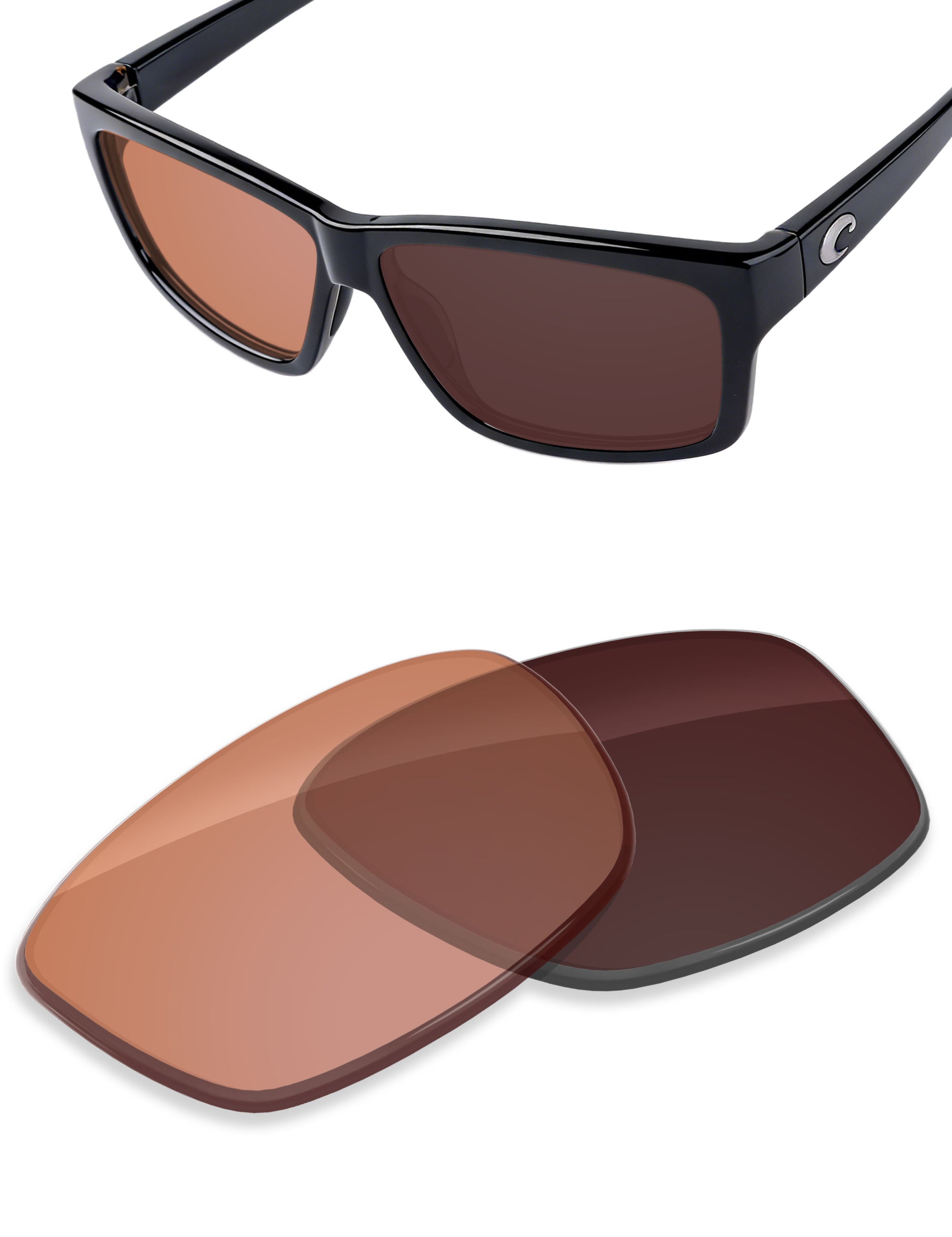 Orange Tint Photochromic-Non-Polarized