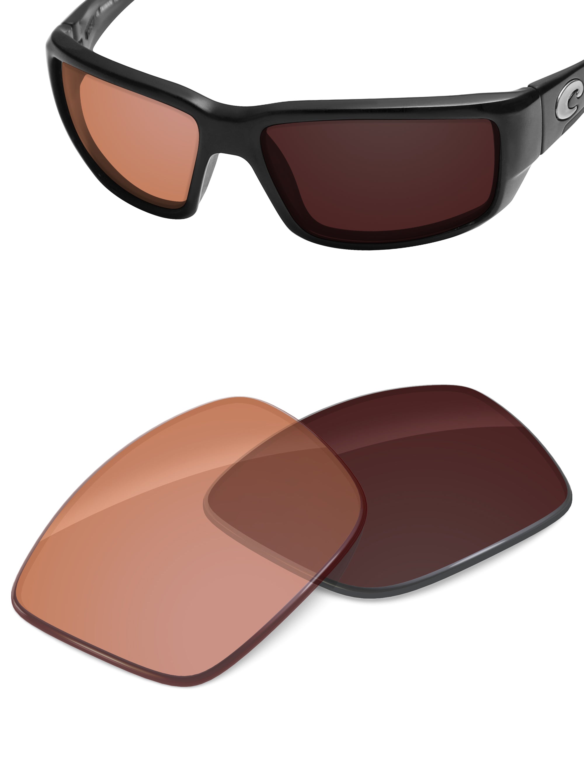 Orange Tint Photochromic-Non-Polarized