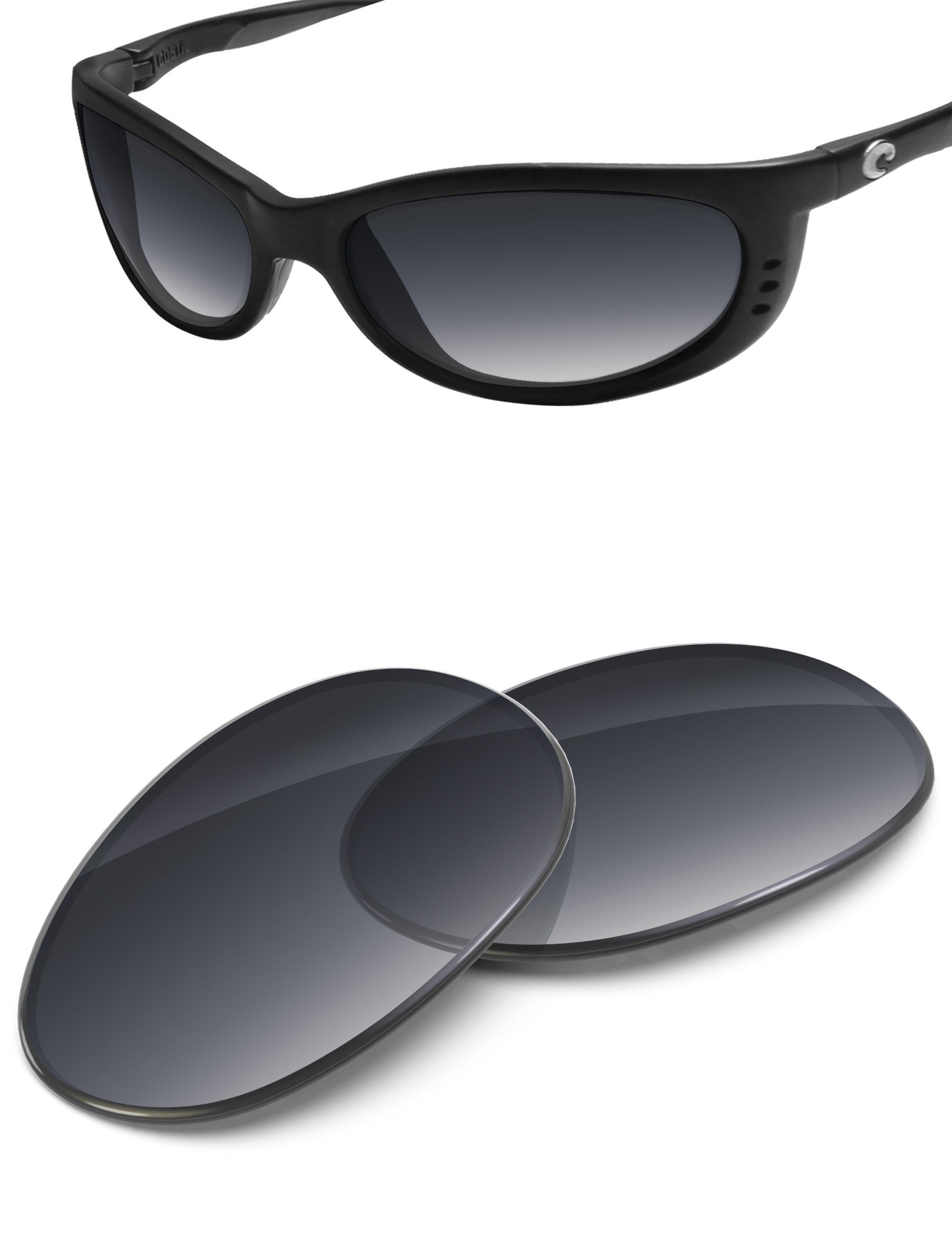 Gray Gradient-Non-Polarized