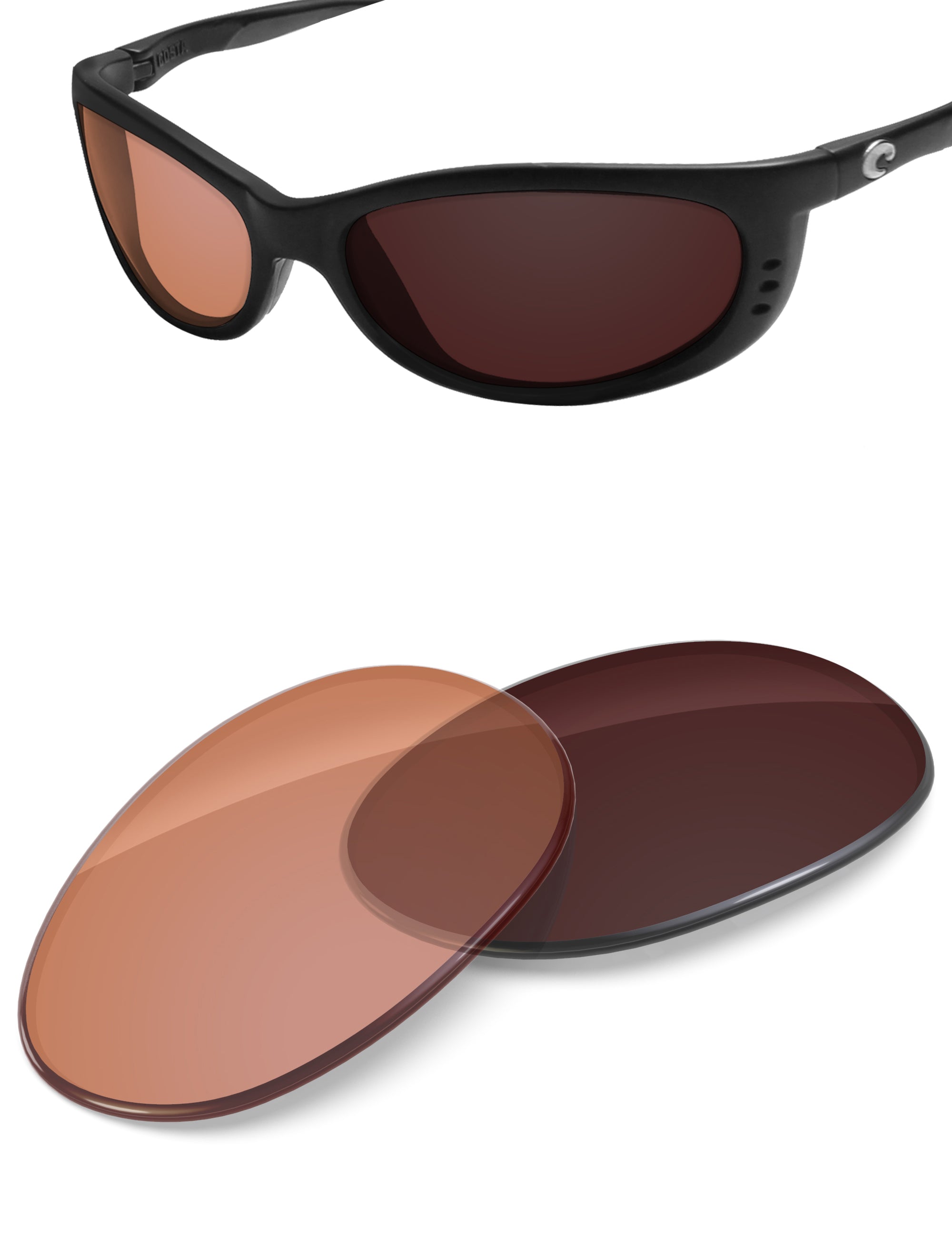 Orange Tint Photochromic-Non-Polarized