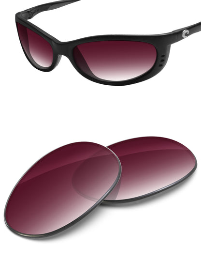 Wine Red Gradient-Non-Polarized