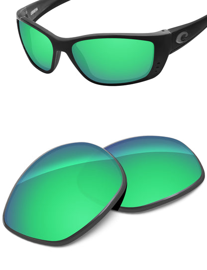 Emerald Green FlashMirror™-Non-Polarized