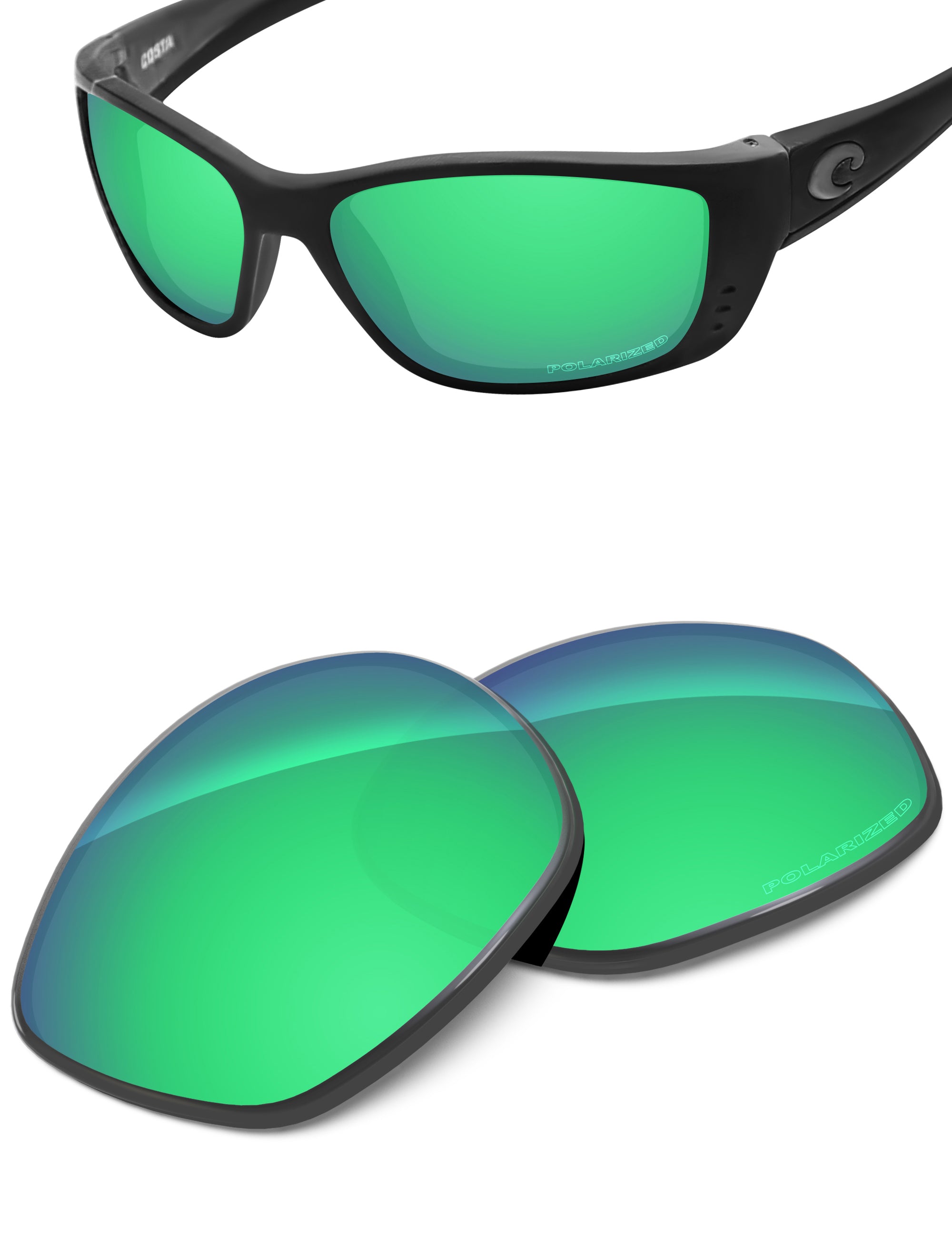 Emerald Green FlashMirror™-Polarized