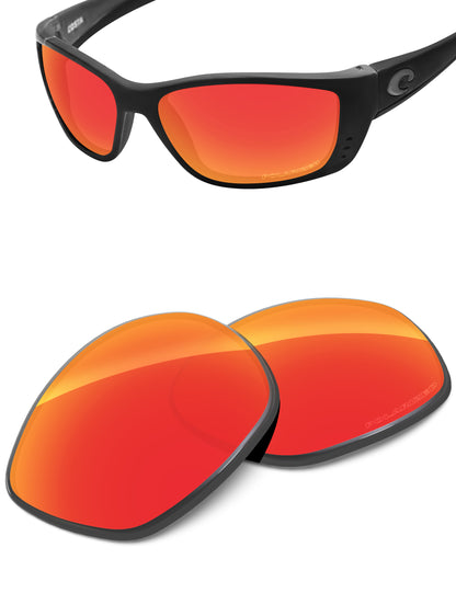 Fire Red FlashMirror™-Polarized