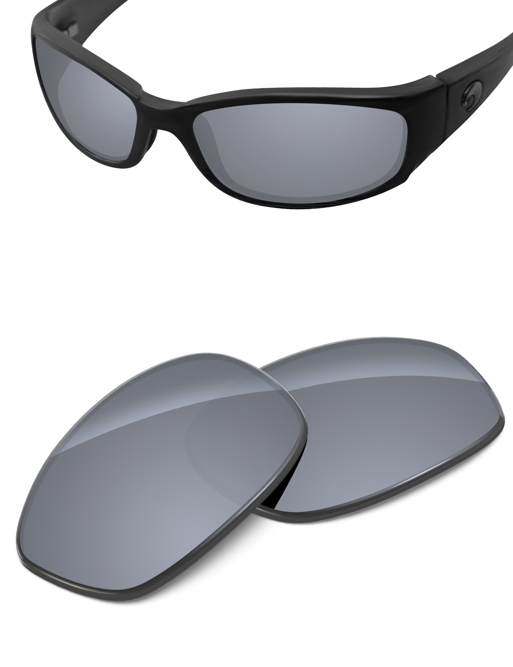 Silver Metallic FlashMirror™-Non-Polarized