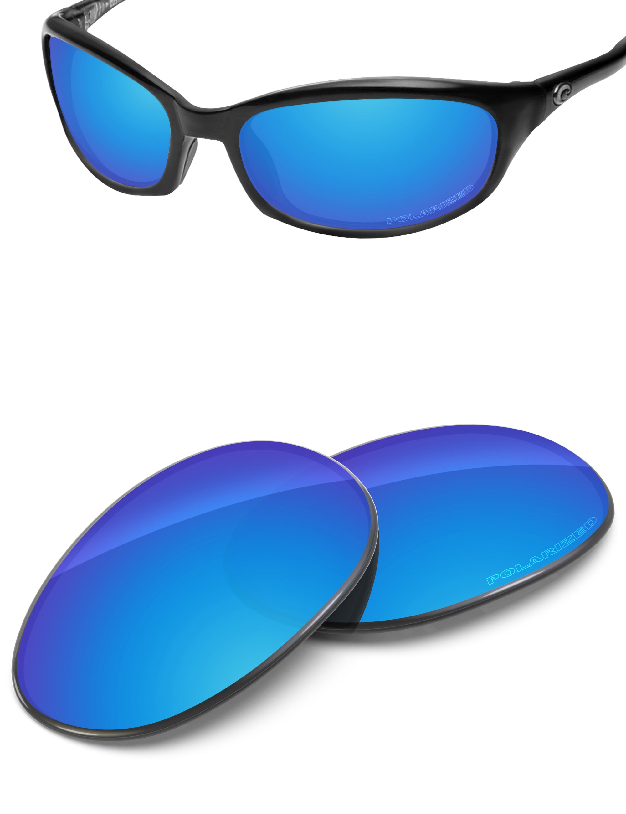 Sky Blue FlashMirror™-Polarized