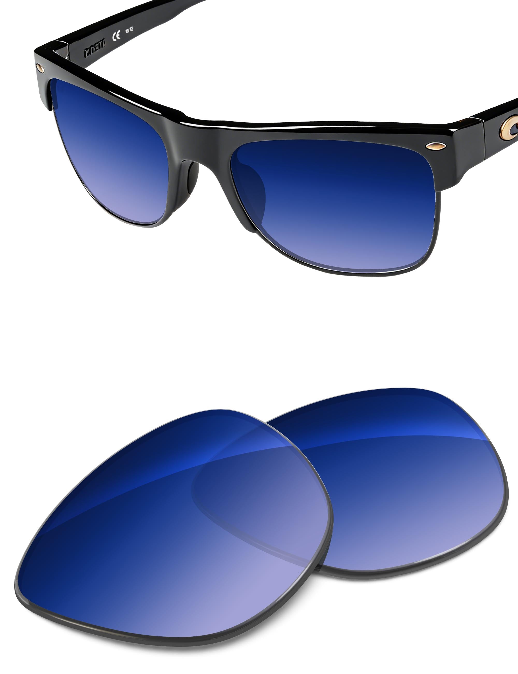 Aqua Blue Gradient-Non-Polarized