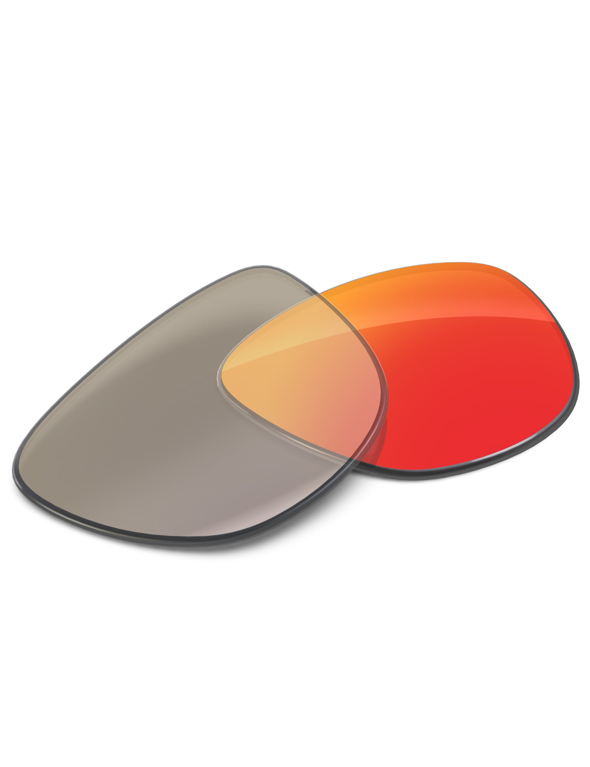 Fire Red FlashMirror™ Photochromic-Non-Polarized