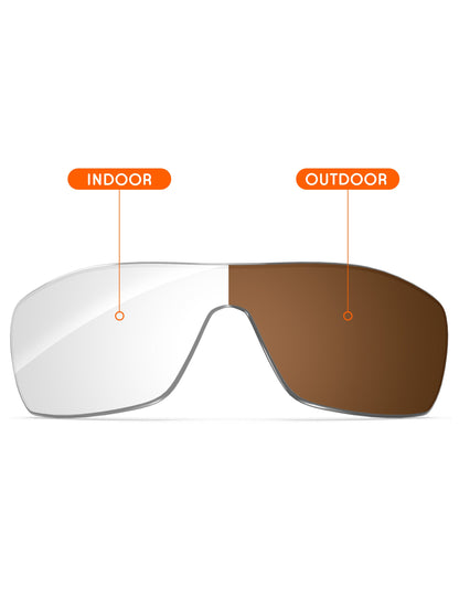 Adapt Brown Photochromic-Non-Polarized