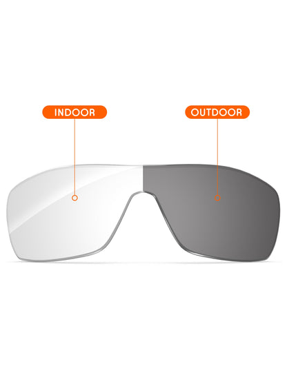 Adapt Gray Photochromic Blue Light Blocking-Non-Polarized