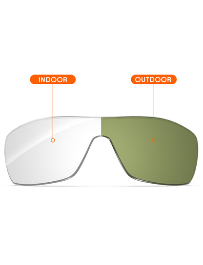 Adapt Green Photochromic-Non-Polarized