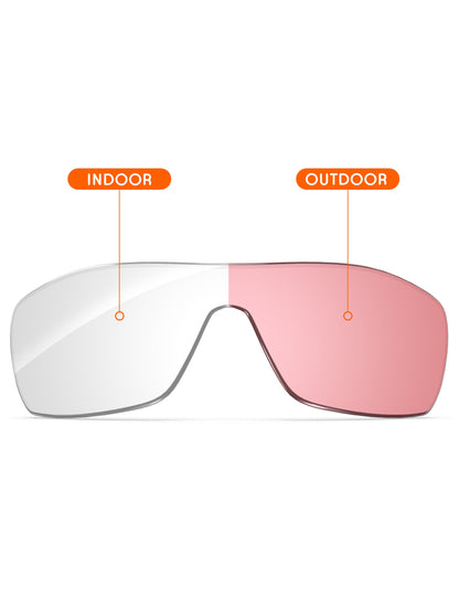Adapt Pink Photochromic-Non-Polarized