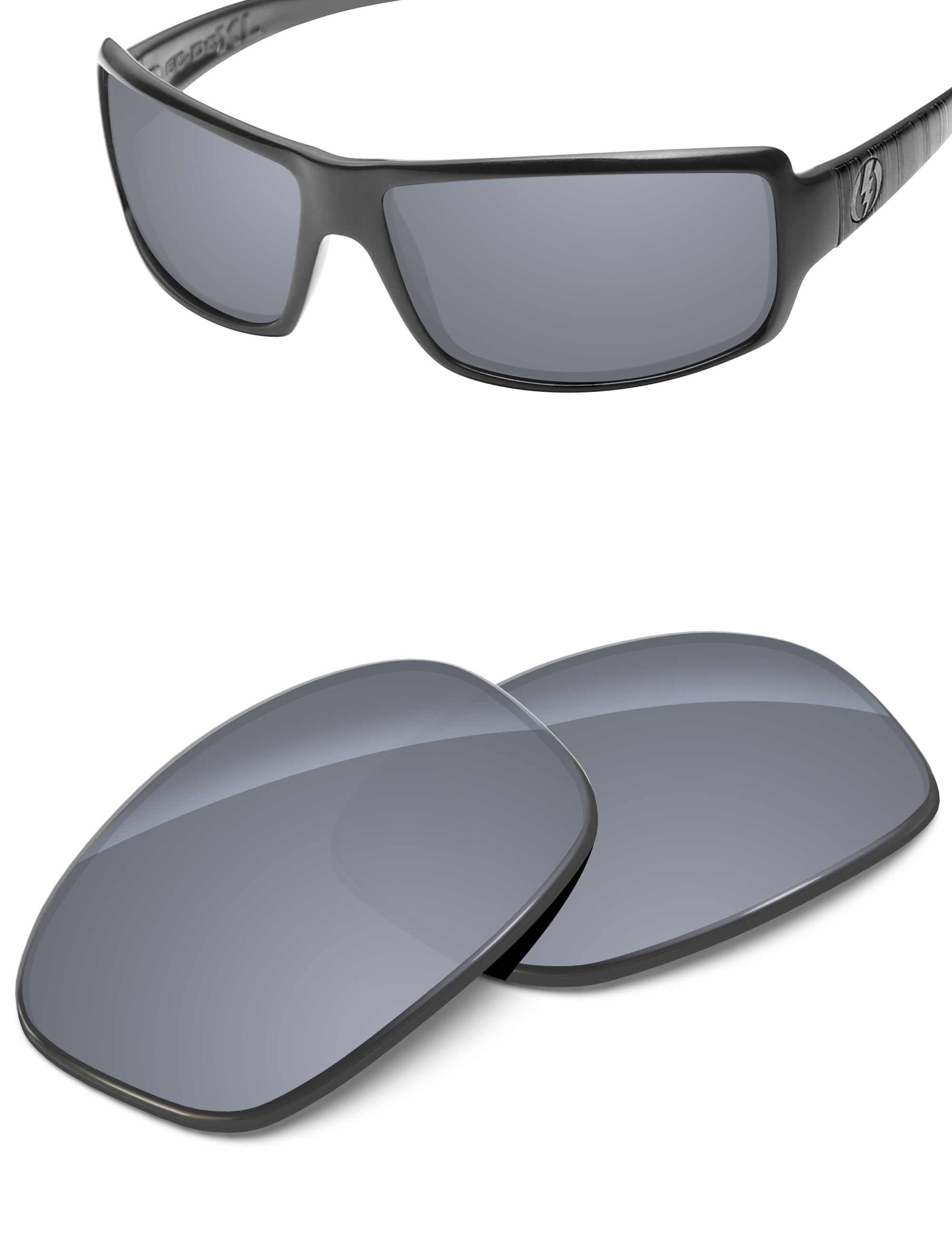 Silver Metallic FlashMirror™-Non-Polarized