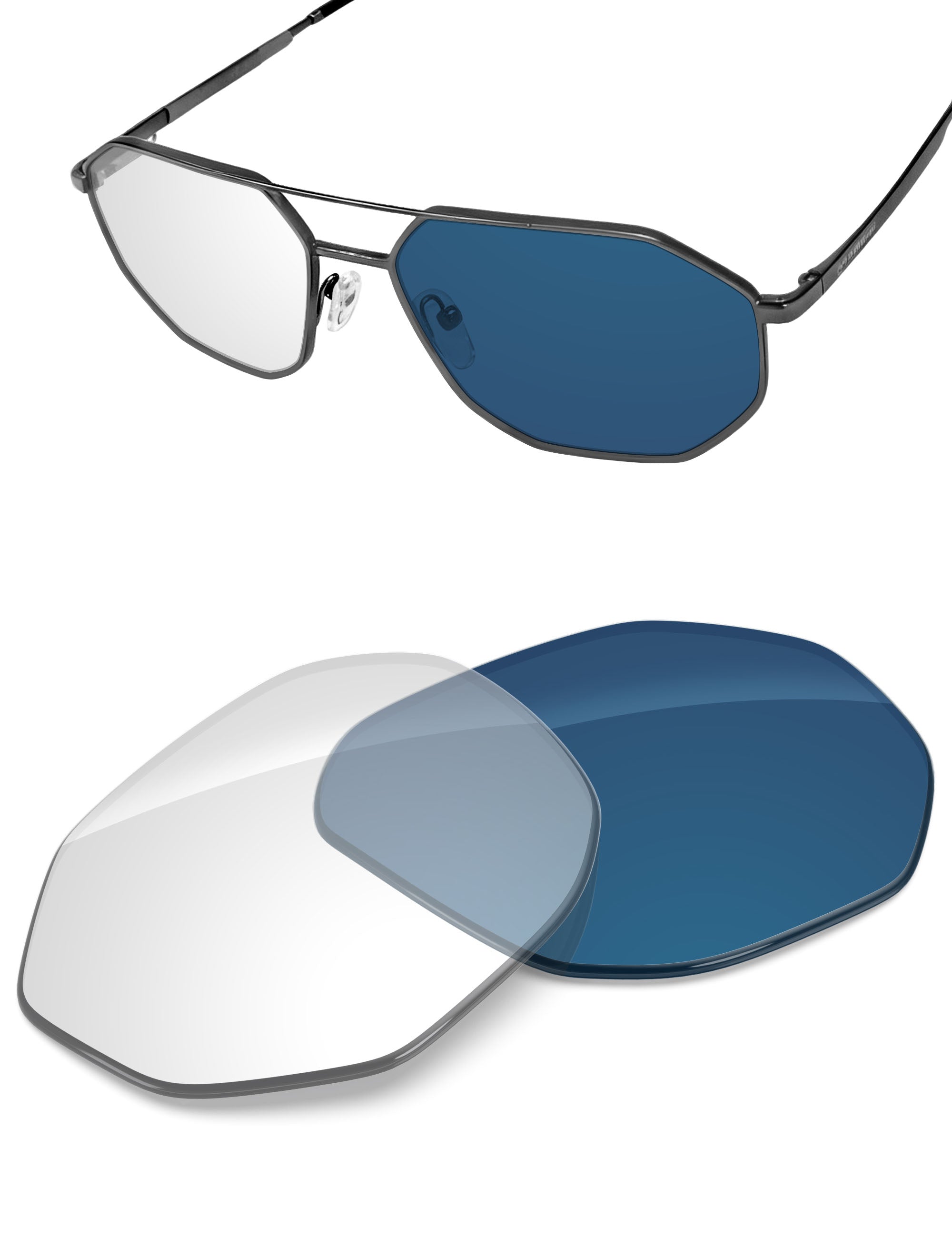 Adapt Blue Photochromic-Non-Polarized