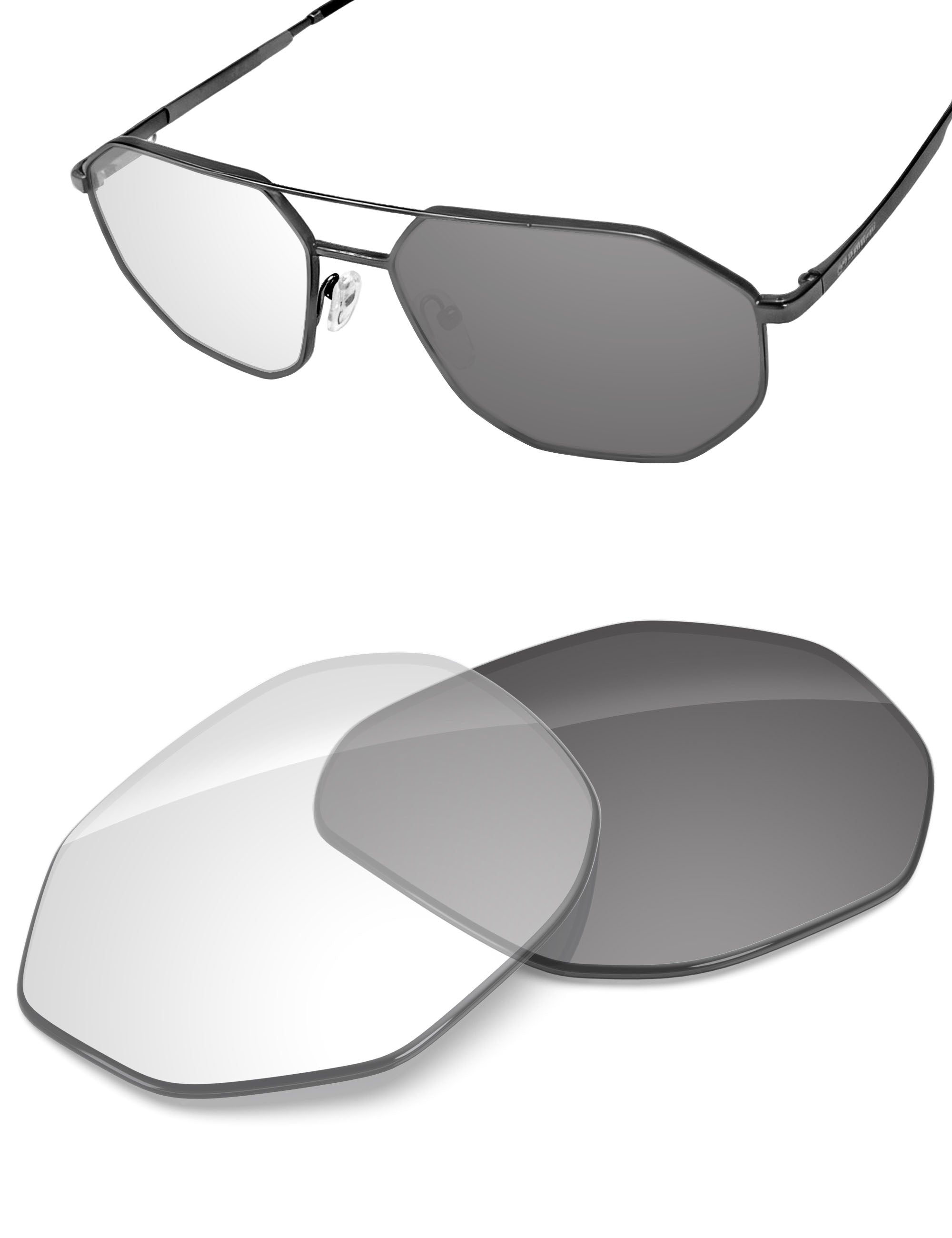 Adapt Gray Photochromic-Non-Polarized