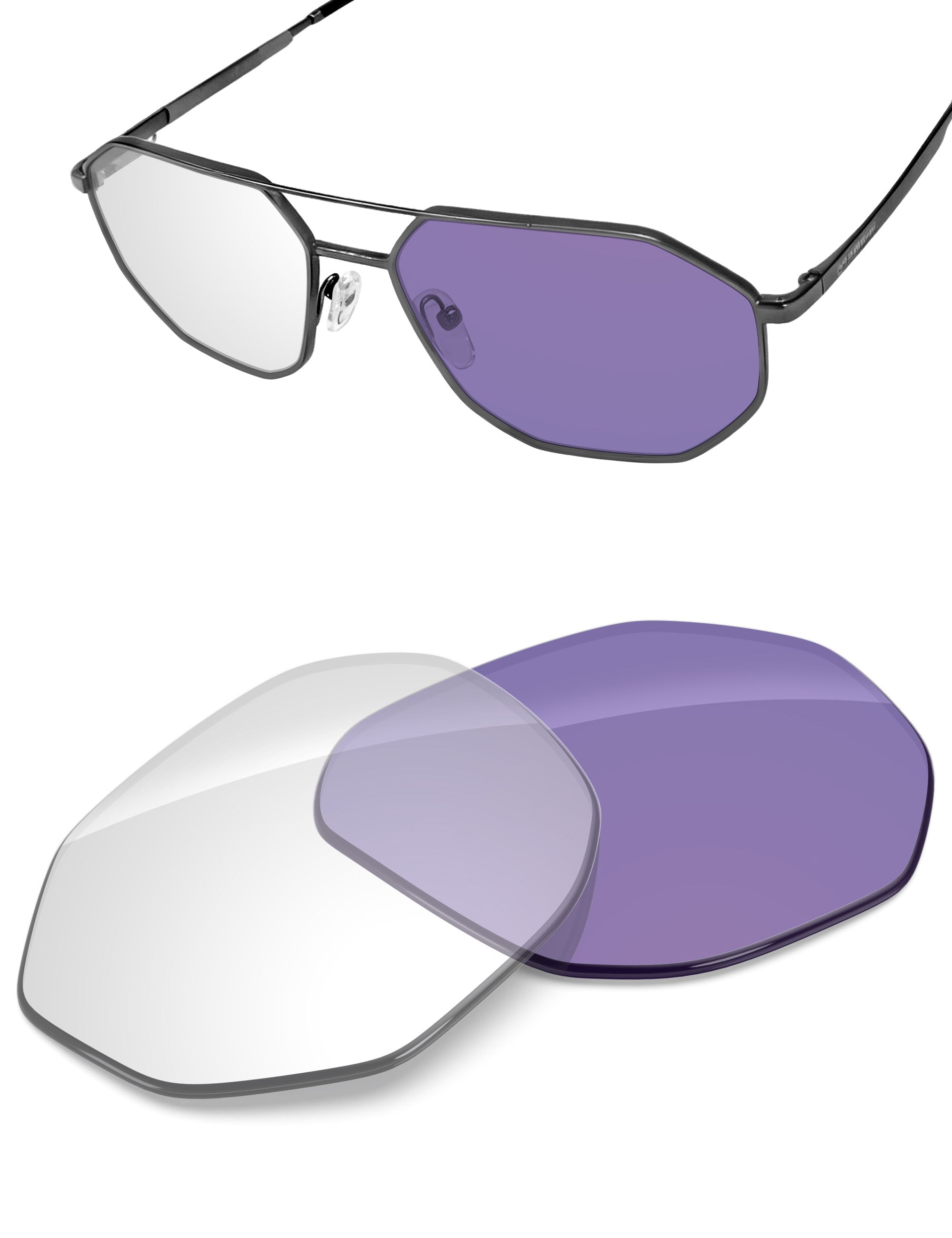 Adapt Purple Photochromic-Non-Polarized