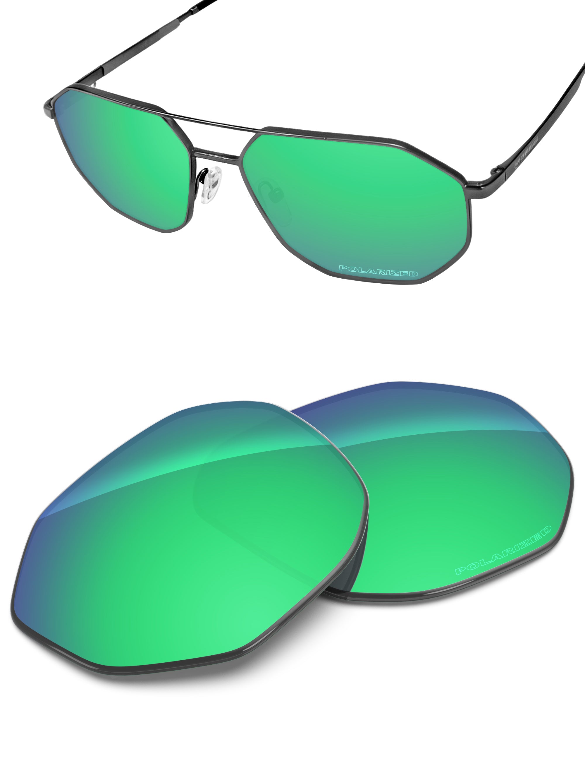 Emerald Green FlashMirror™-Polarized