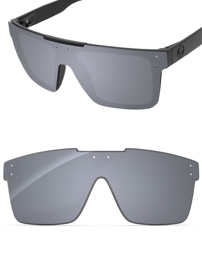 Silver Metallic FlashMirror™-Non-Polarized
