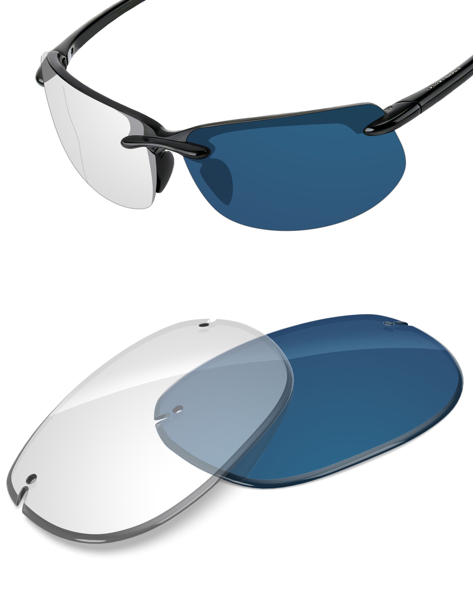 Adapt Blue Photochromic-Non-Polarized