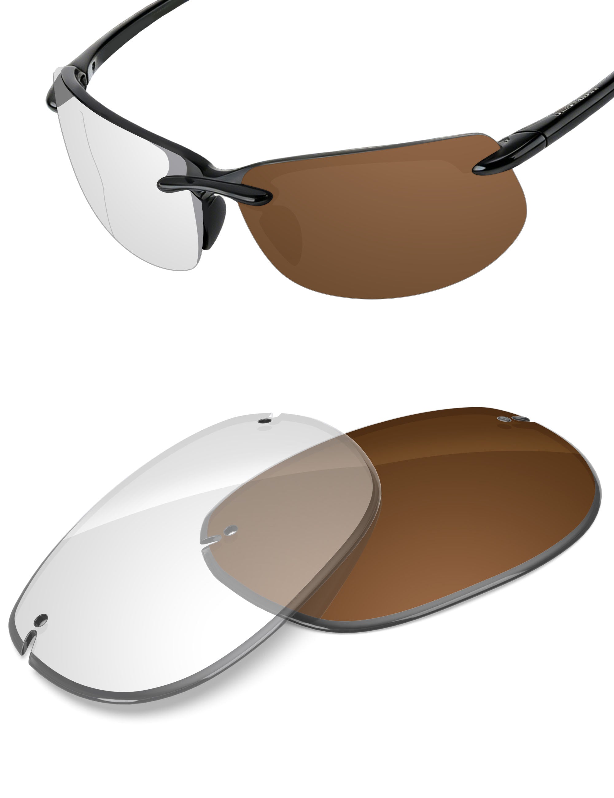 Adapt Brown Photochromic-Non-Polarized