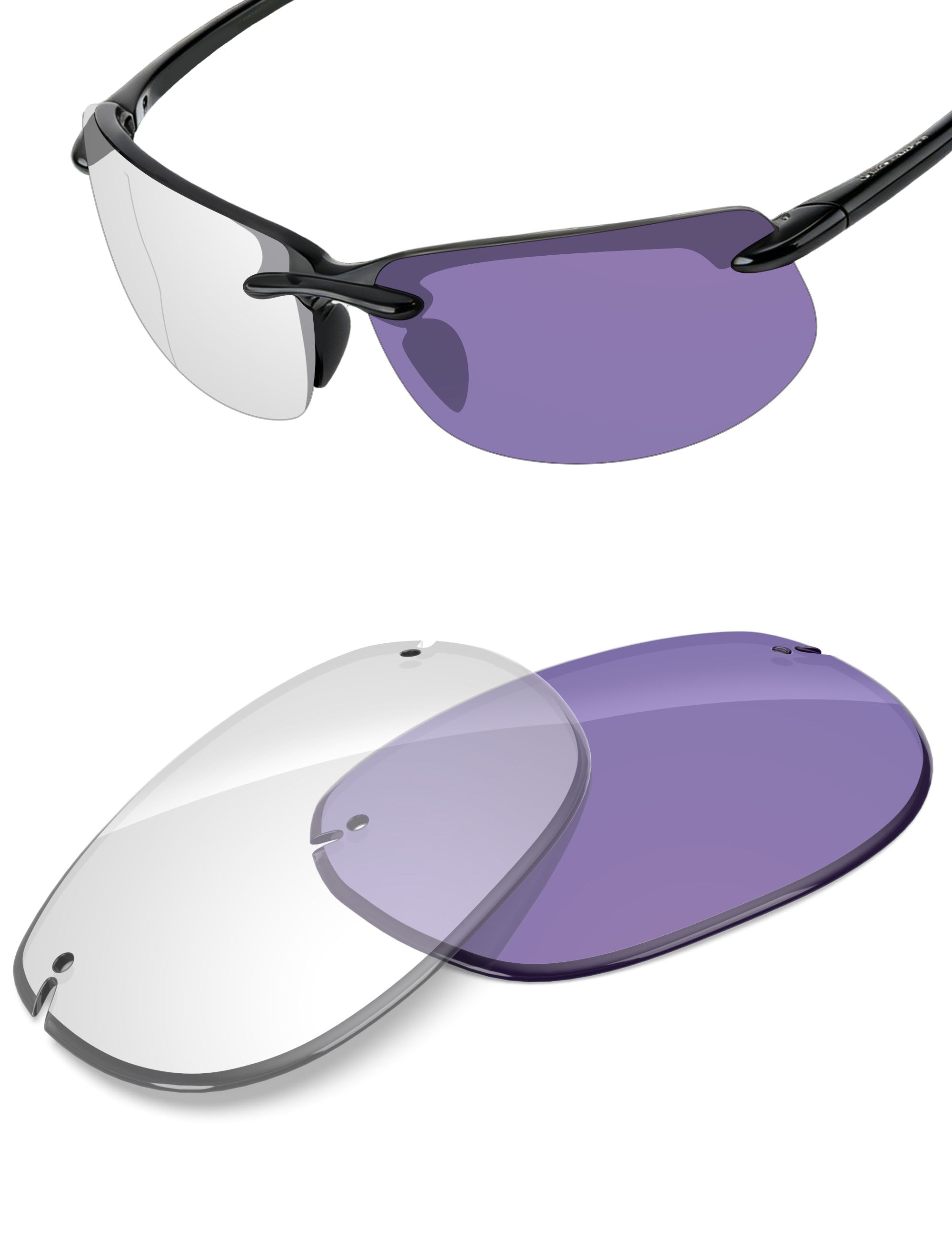 Adapt Purple Photochromic-Non-Polarized