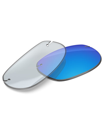 Sky Blue FlashMirror™ Photochromic-Non-Polarized