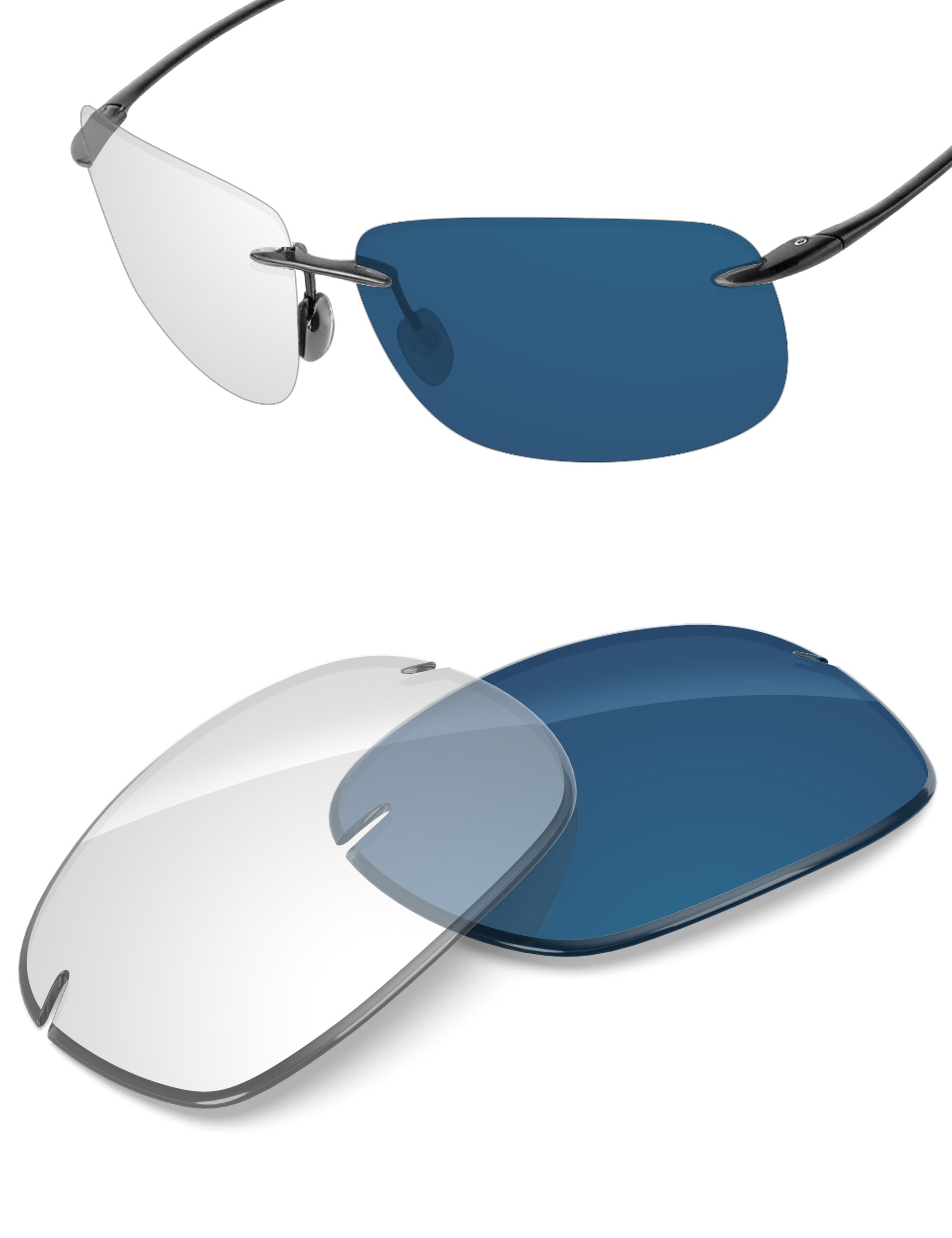 Adapt Blue Photochromic-Non-Polarized