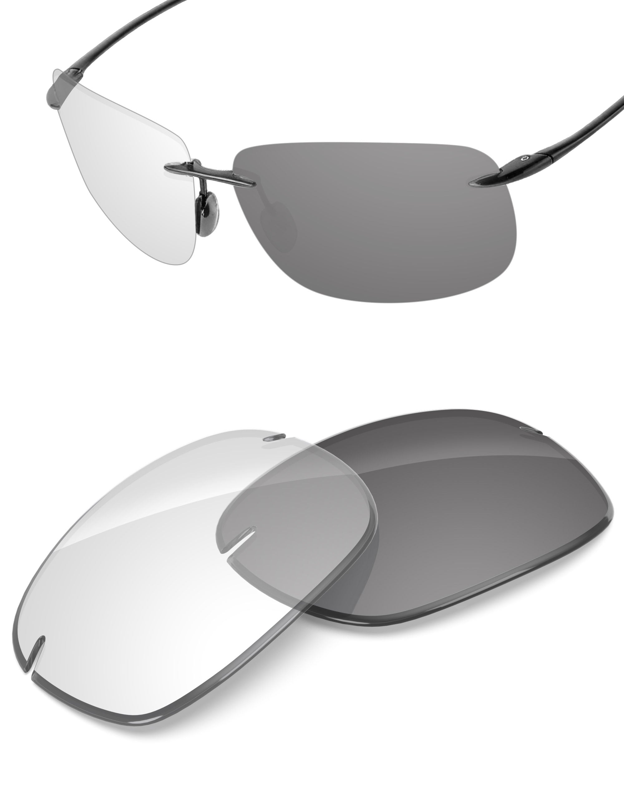 Adapt Gray Photochromic Blue Light Blocking-Non-Polarized