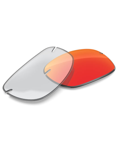Fire Red FlashMirror™ Photochromic-Non-Polarized