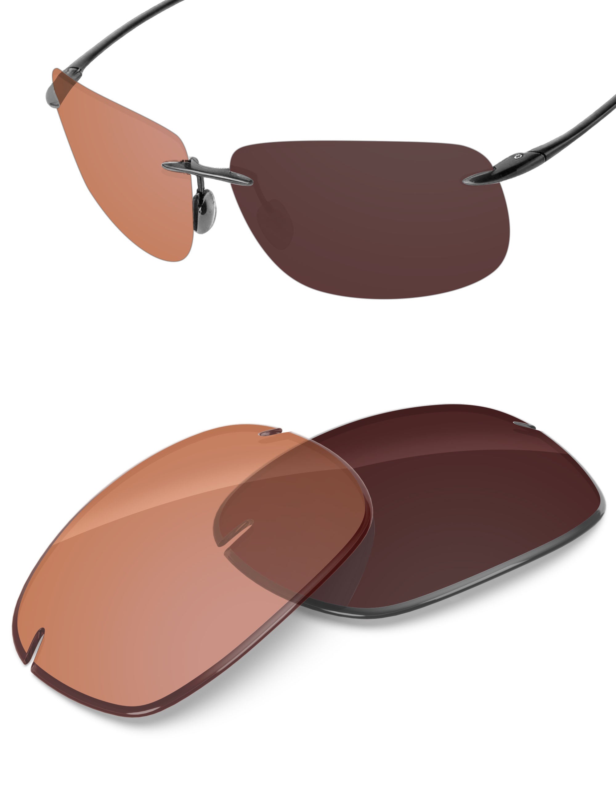 Orange Tint Photochromic-Non-Polarized