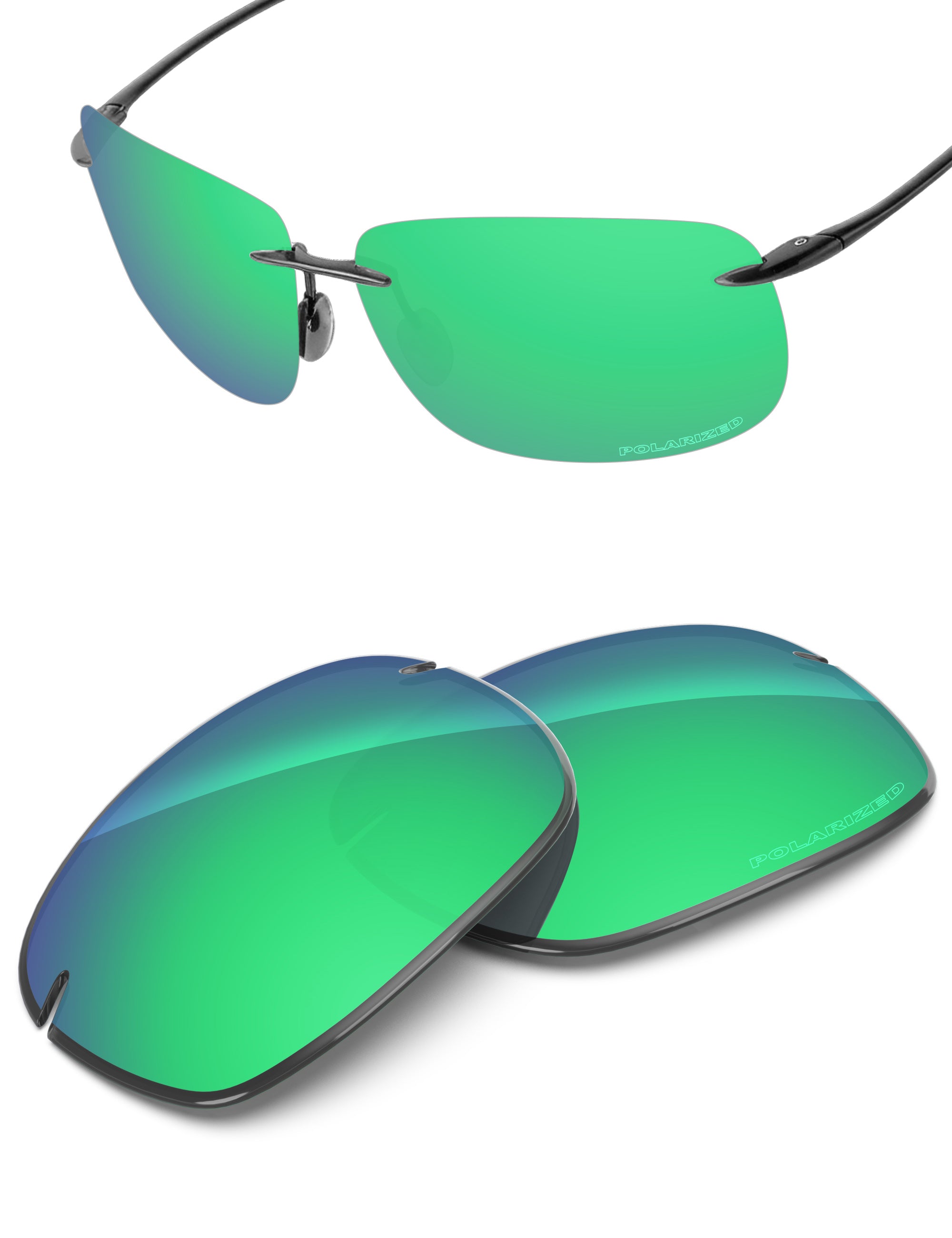 Emerald Green FlashMirror™-Polarized