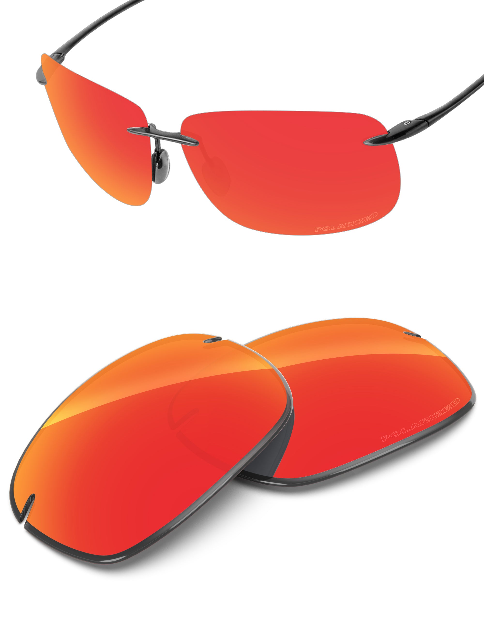 Fire Red FlashMirror™-Polarized