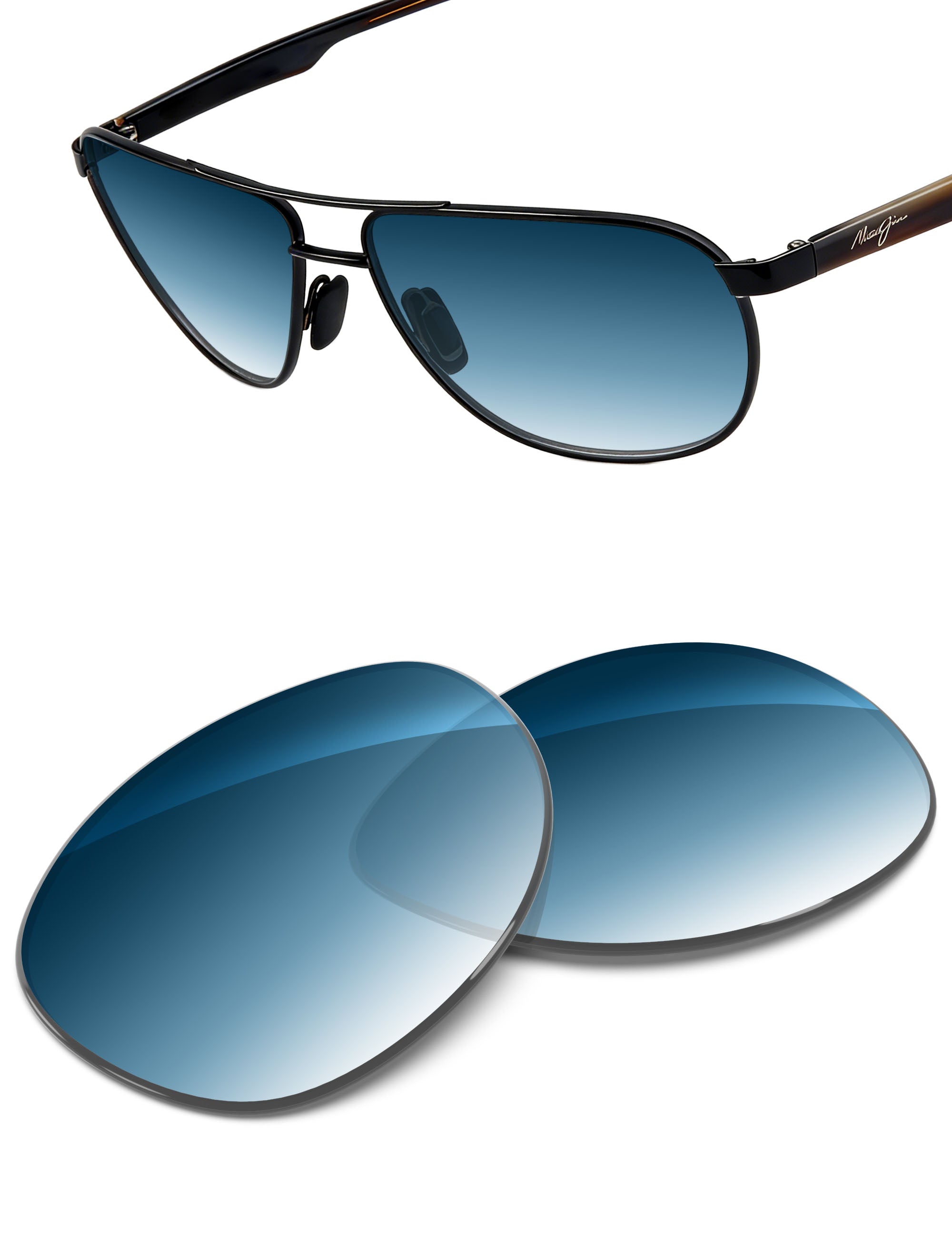 Blue Gradient-Non-Polarized