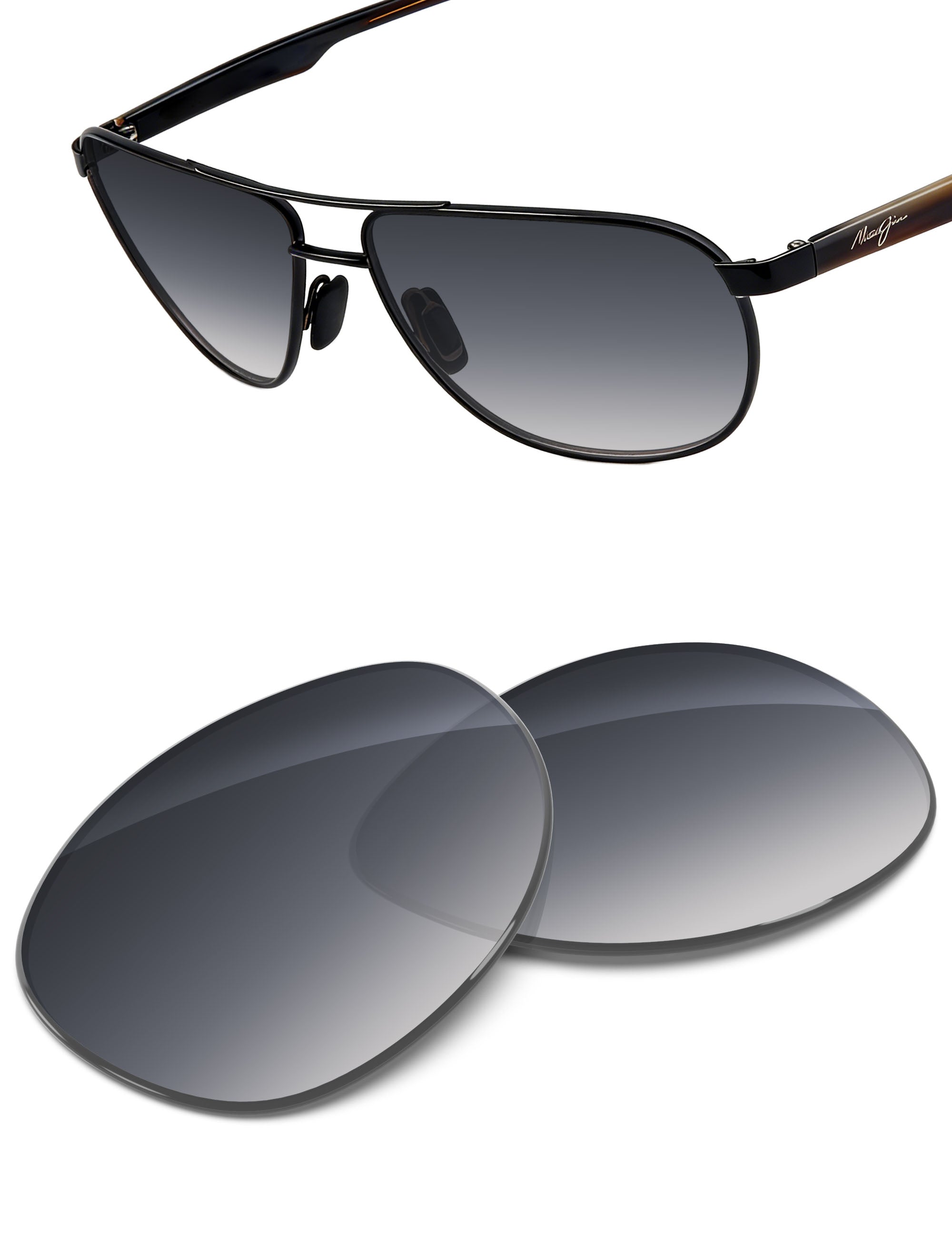 Gray Gradient-Non-Polarized