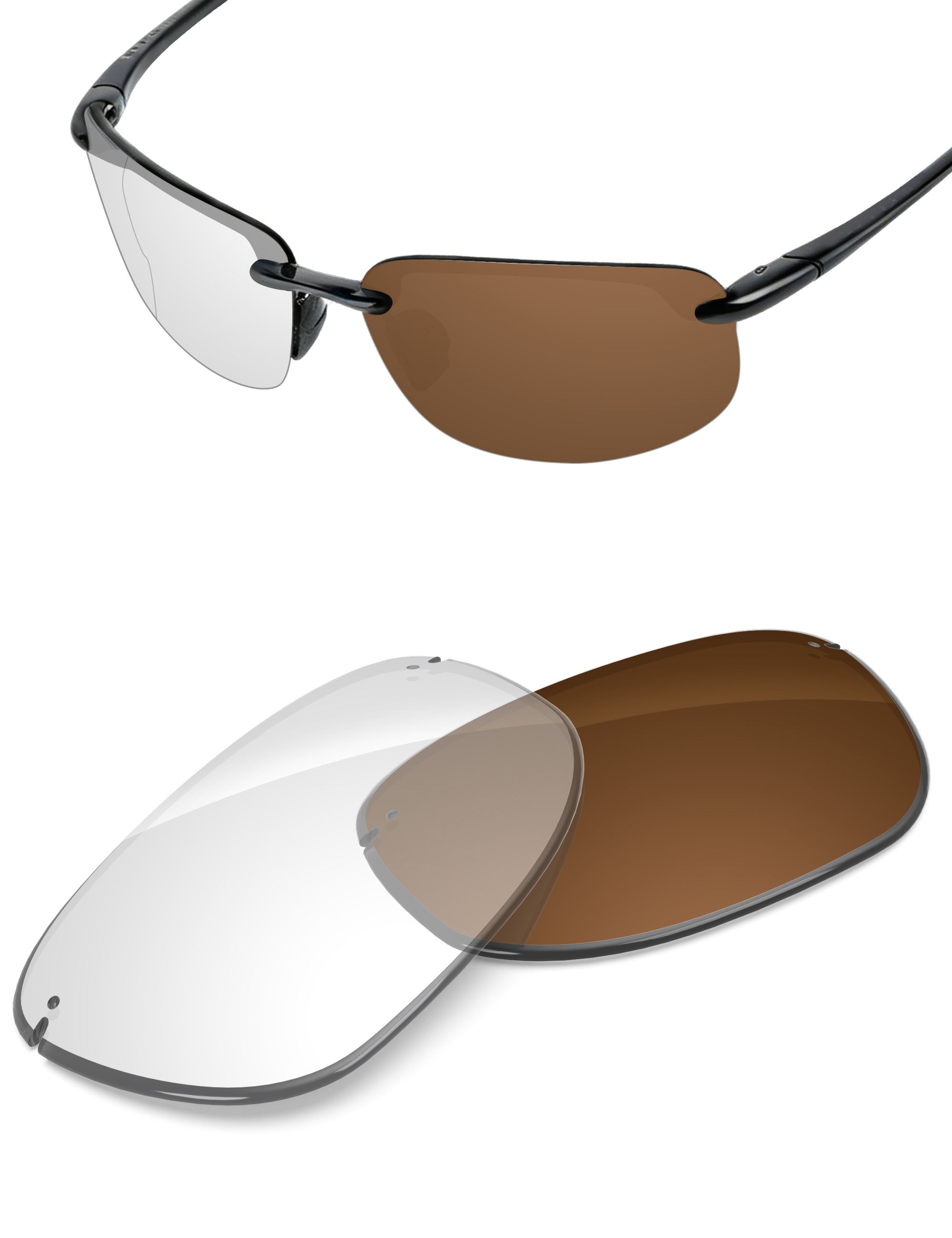 Adapt Brown Photochromic-Non-Polarized