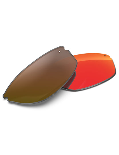 Fire Red FlashMirror™-Non-Polarized