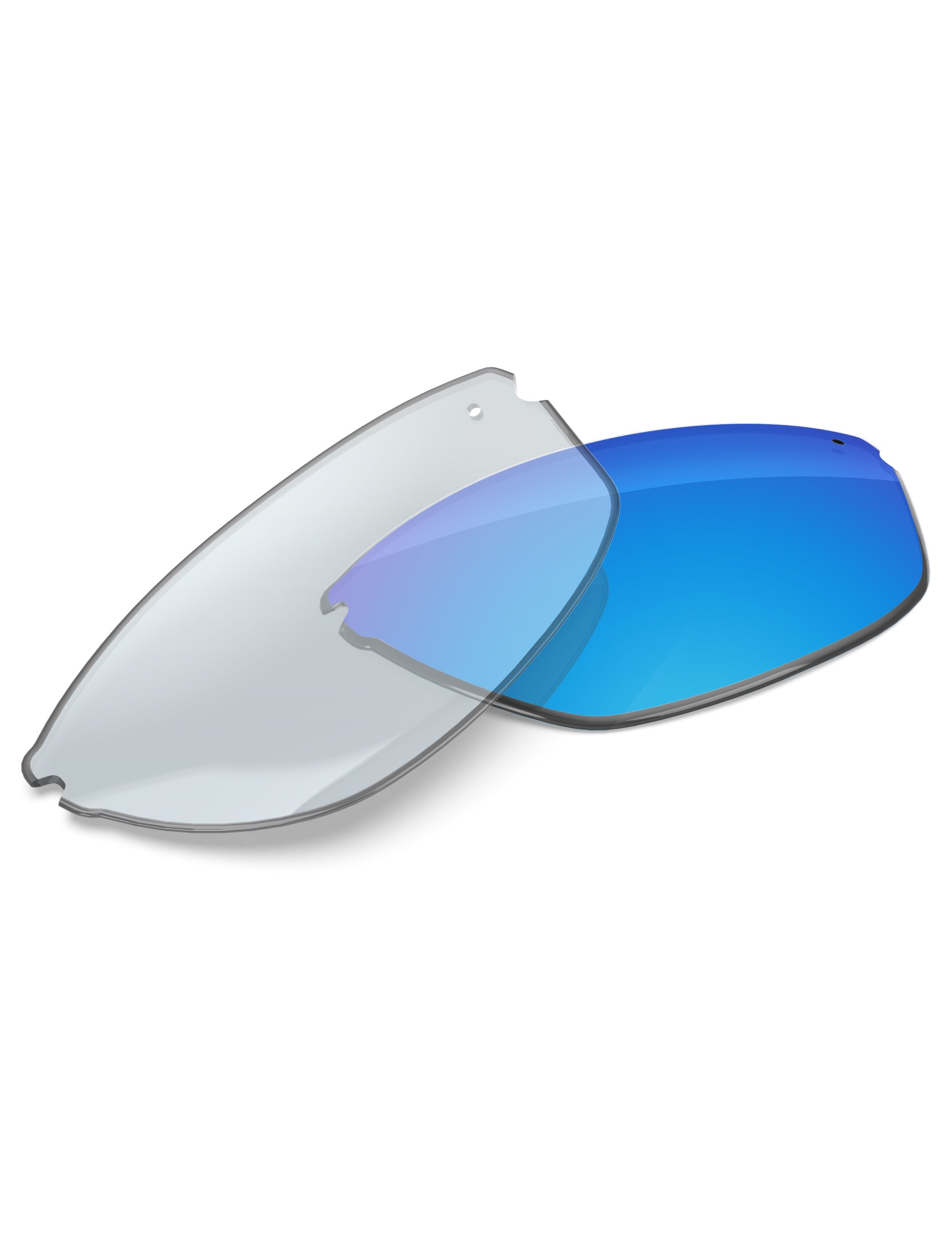 Sky Blue FlashMirror™ Photochromic-Non-Polarized