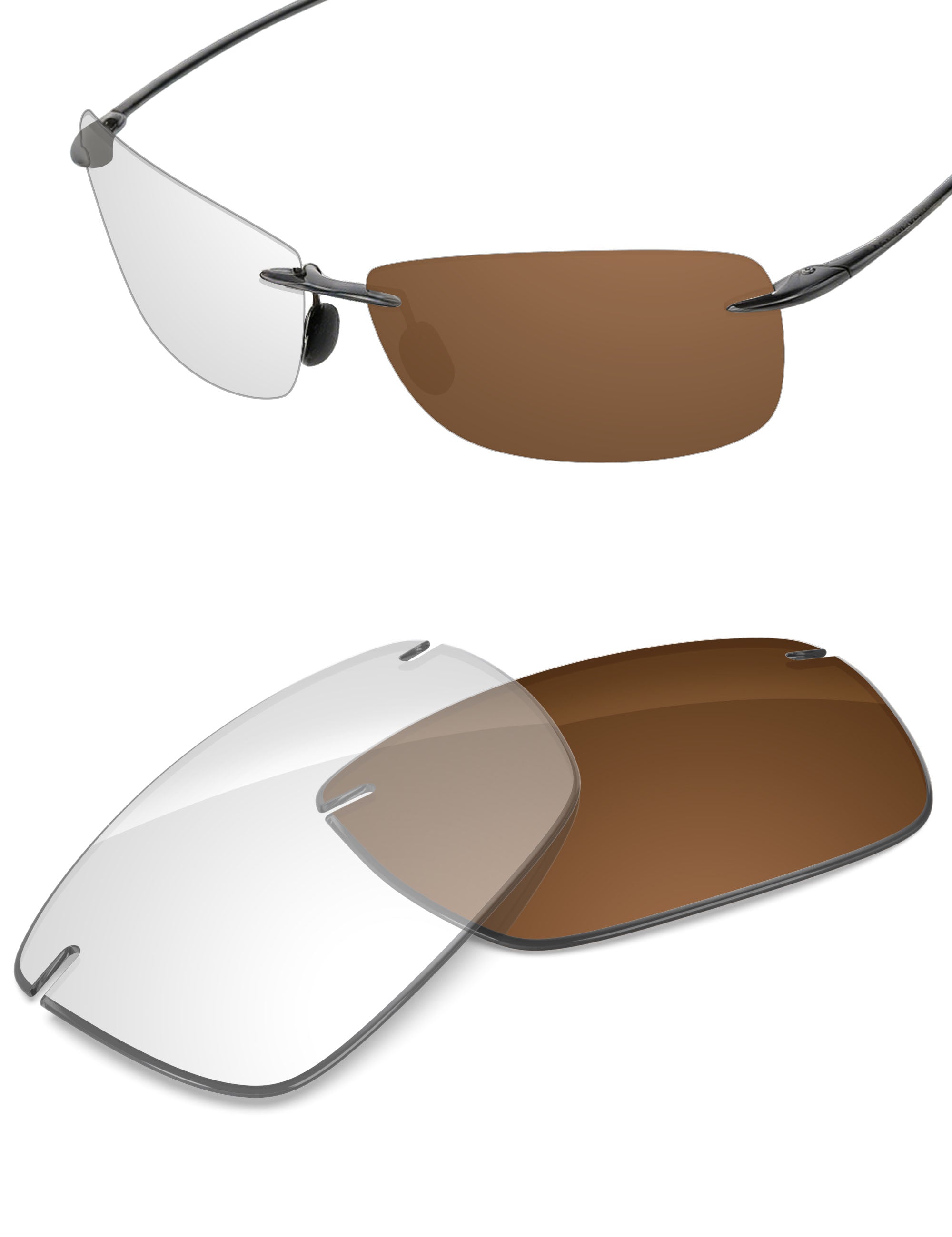 Adapt Brown Photochromic-Non-Polarized