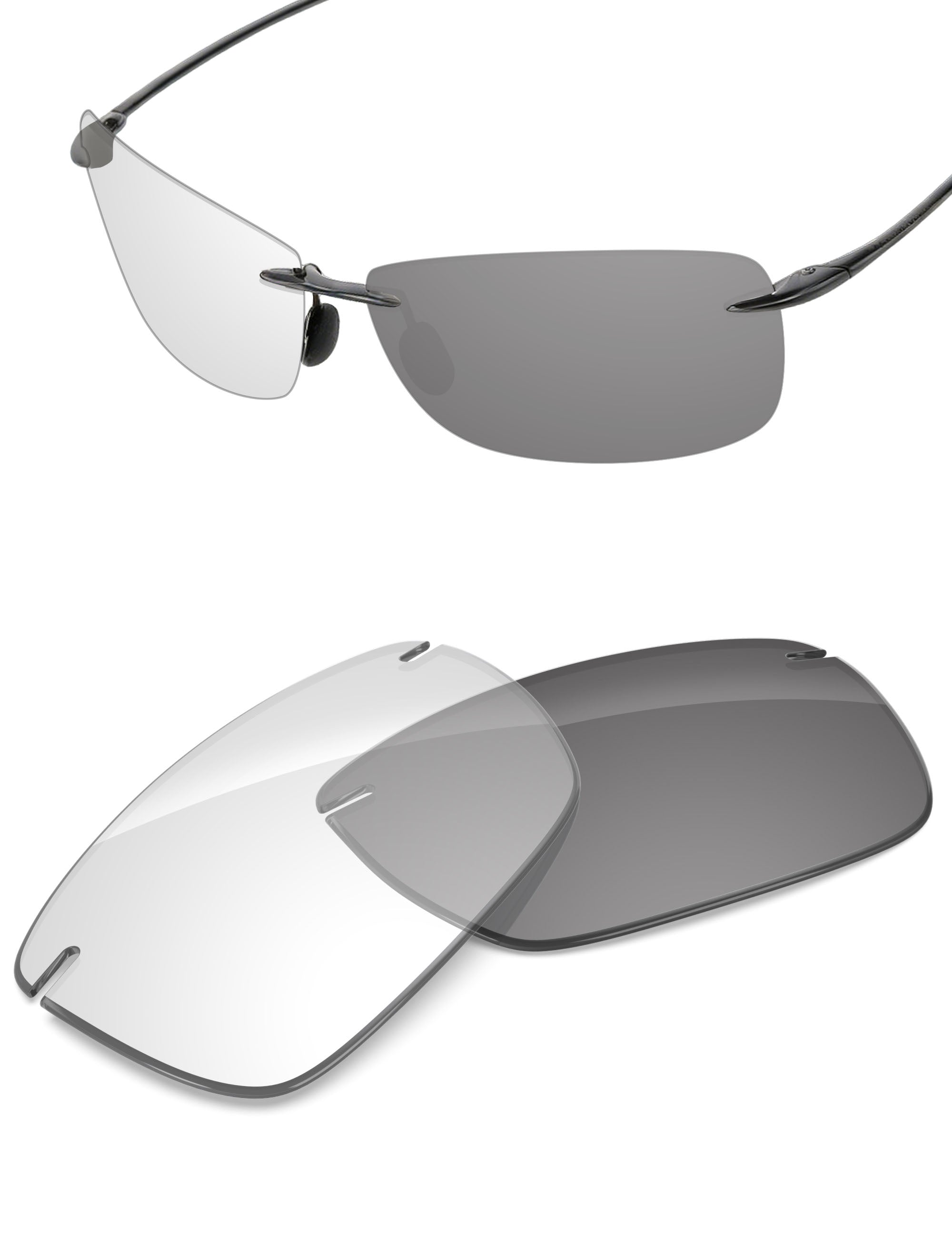 Adapt Gray Photochromic Blue Light Blocking-Non-Polarized
