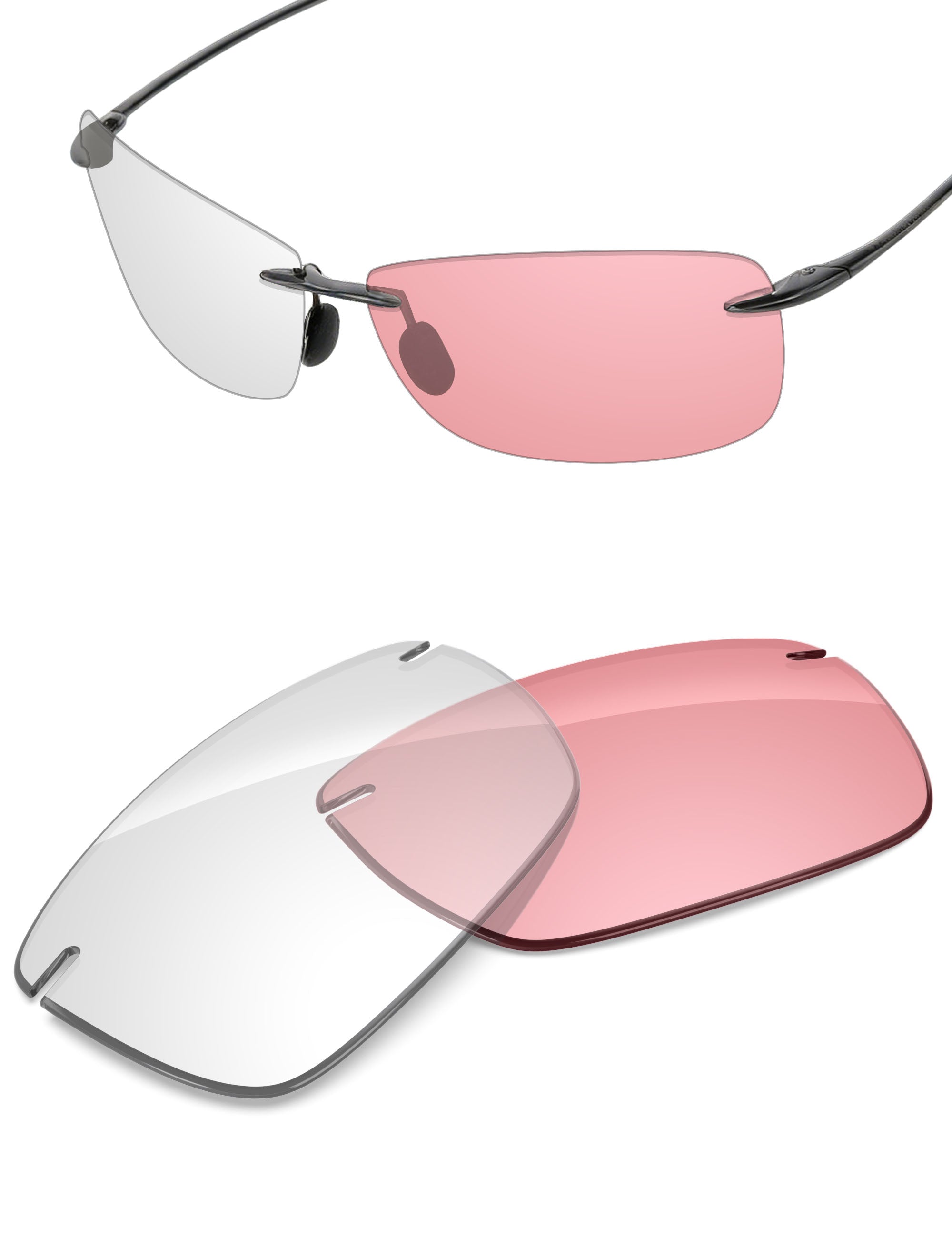 Adapt Pink Photochromic-Non-Polarized