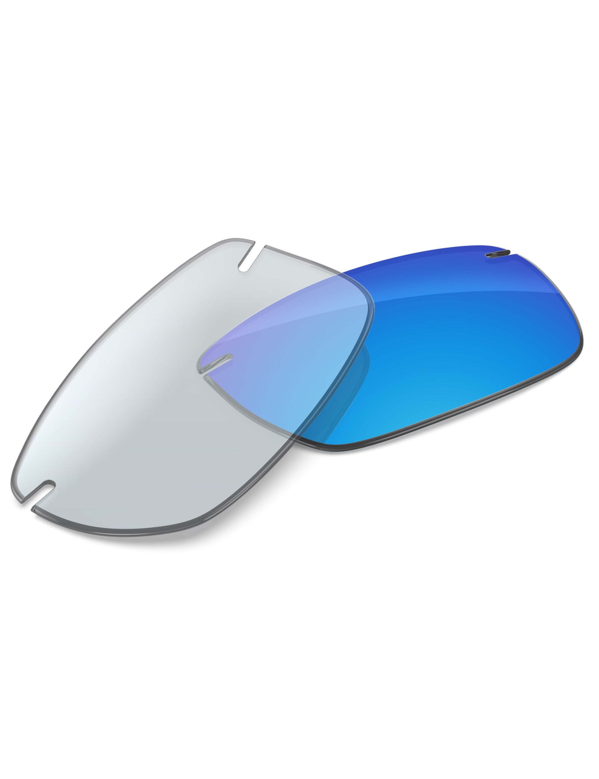 Sky Blue FlashMirror™ Photochromic-Non-Polarized
