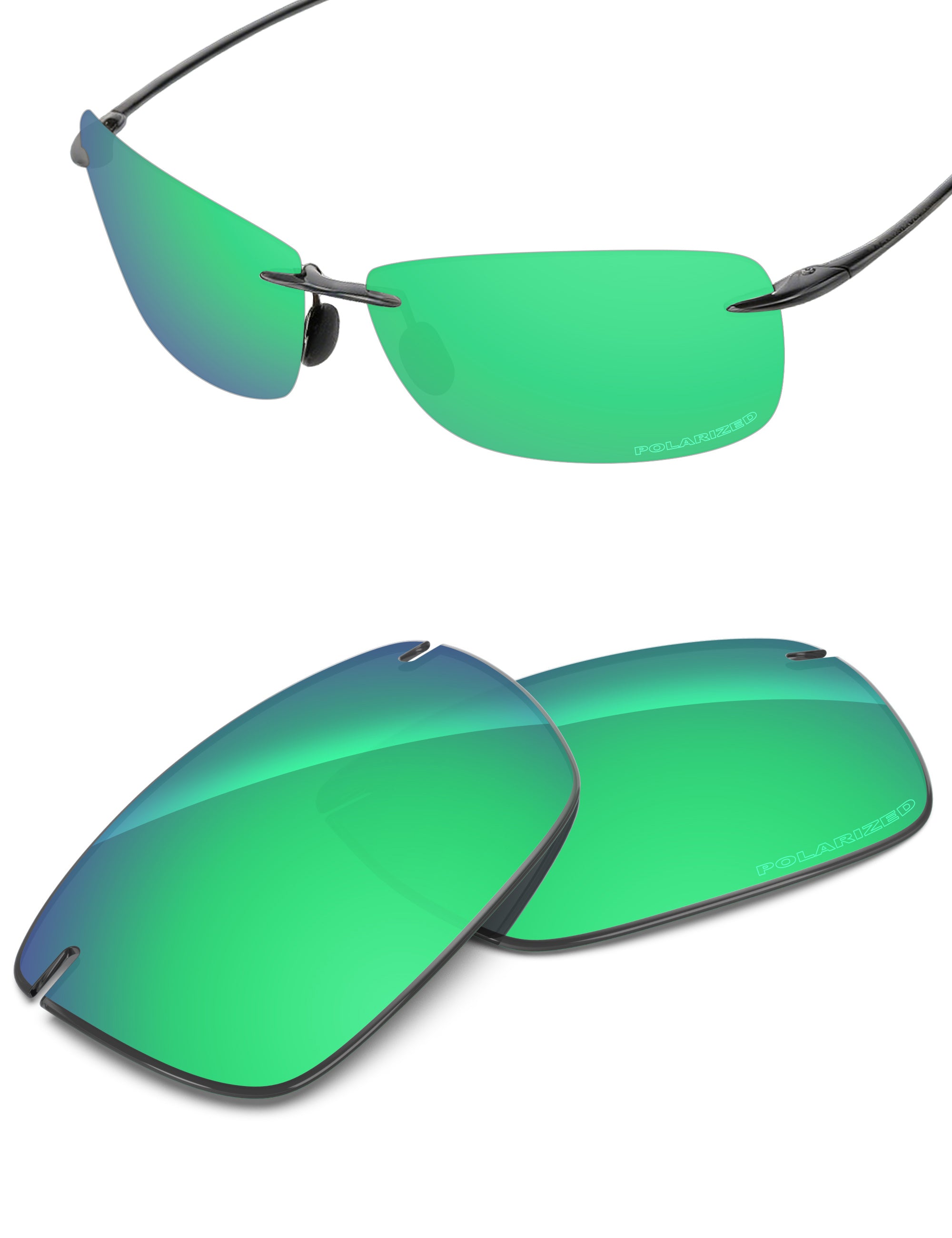 Emerald Green FlashMirror™-Polarized