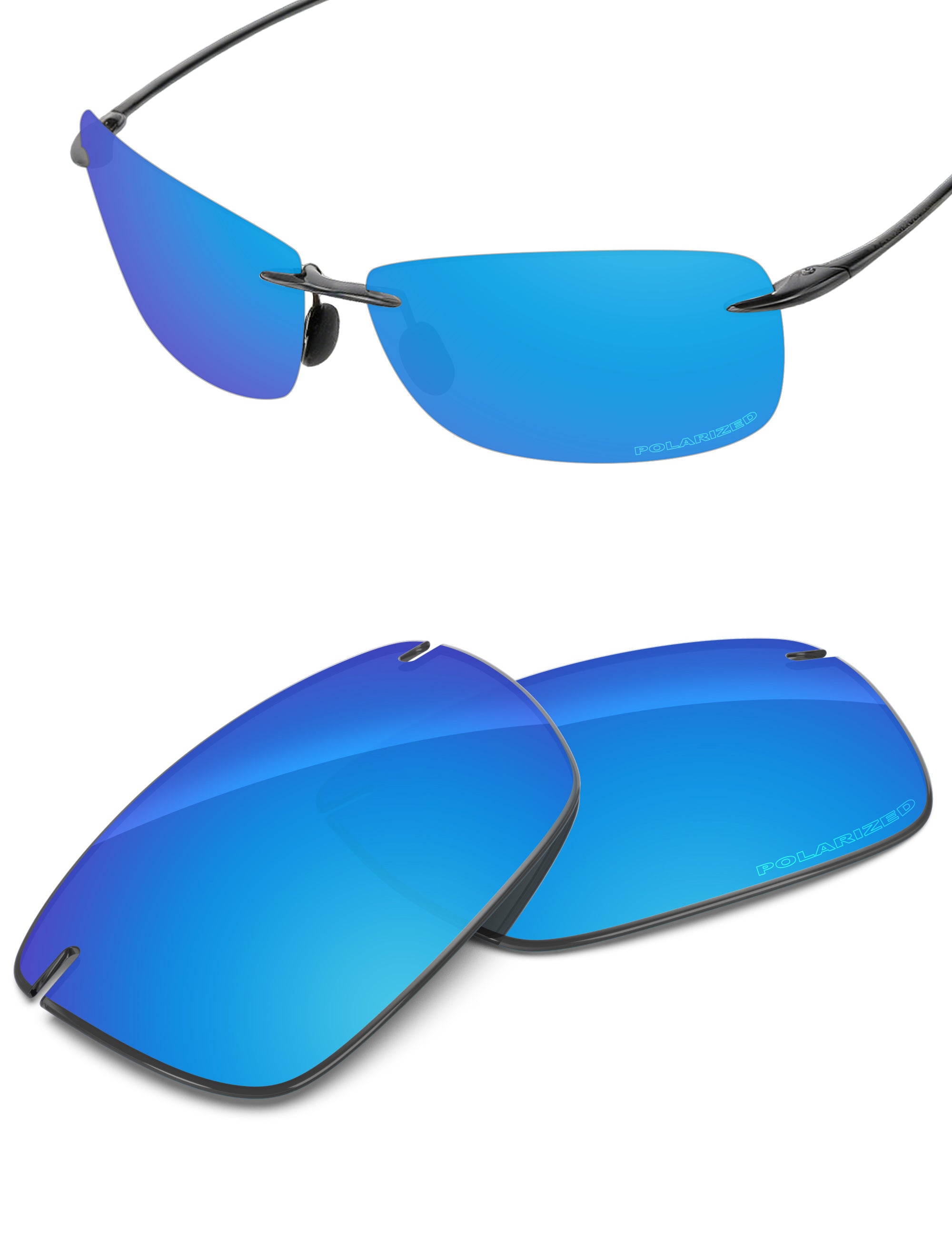 Sky Blue FlashMirror™-Polarized