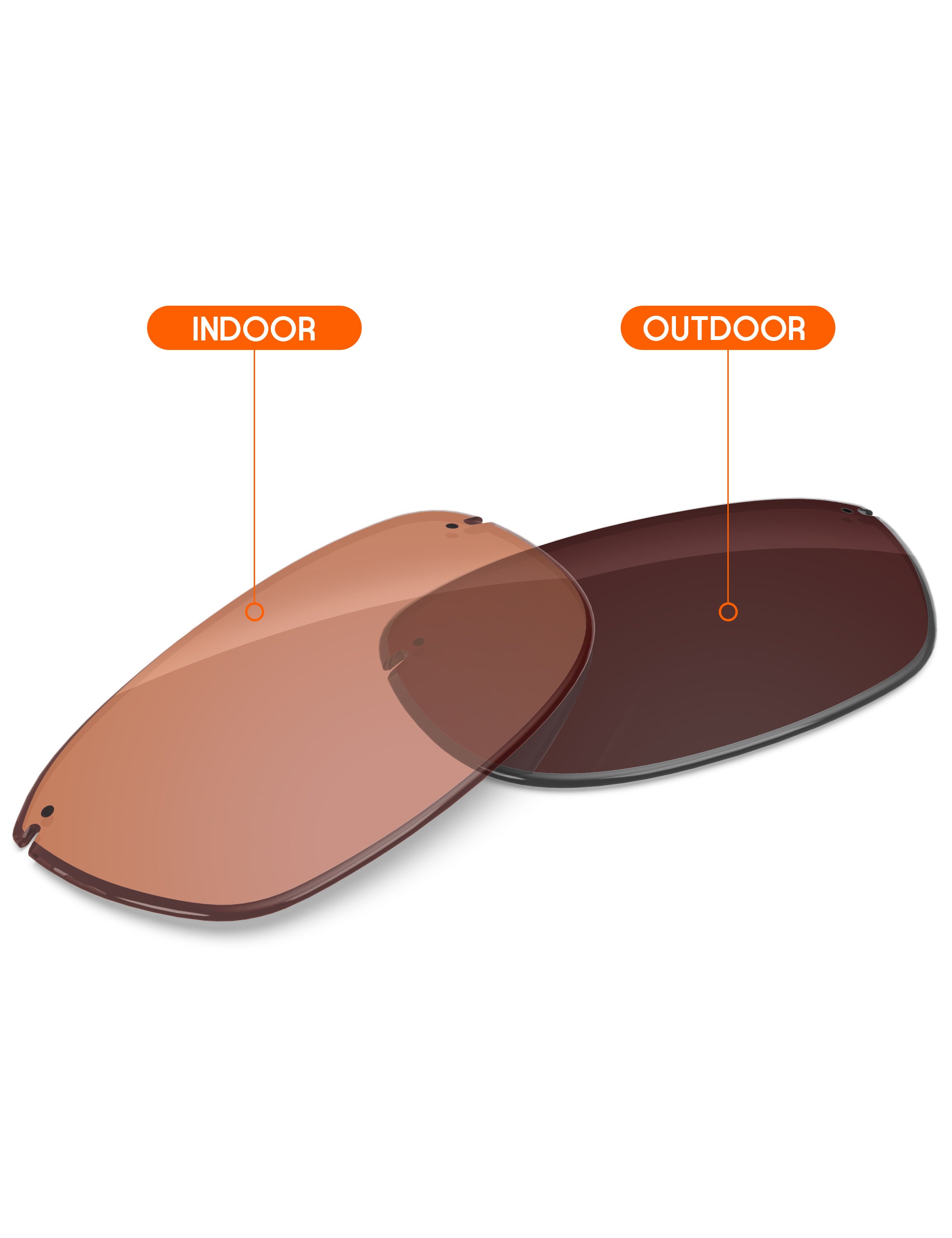 Orange Tint Photochromic-Non-Polarized